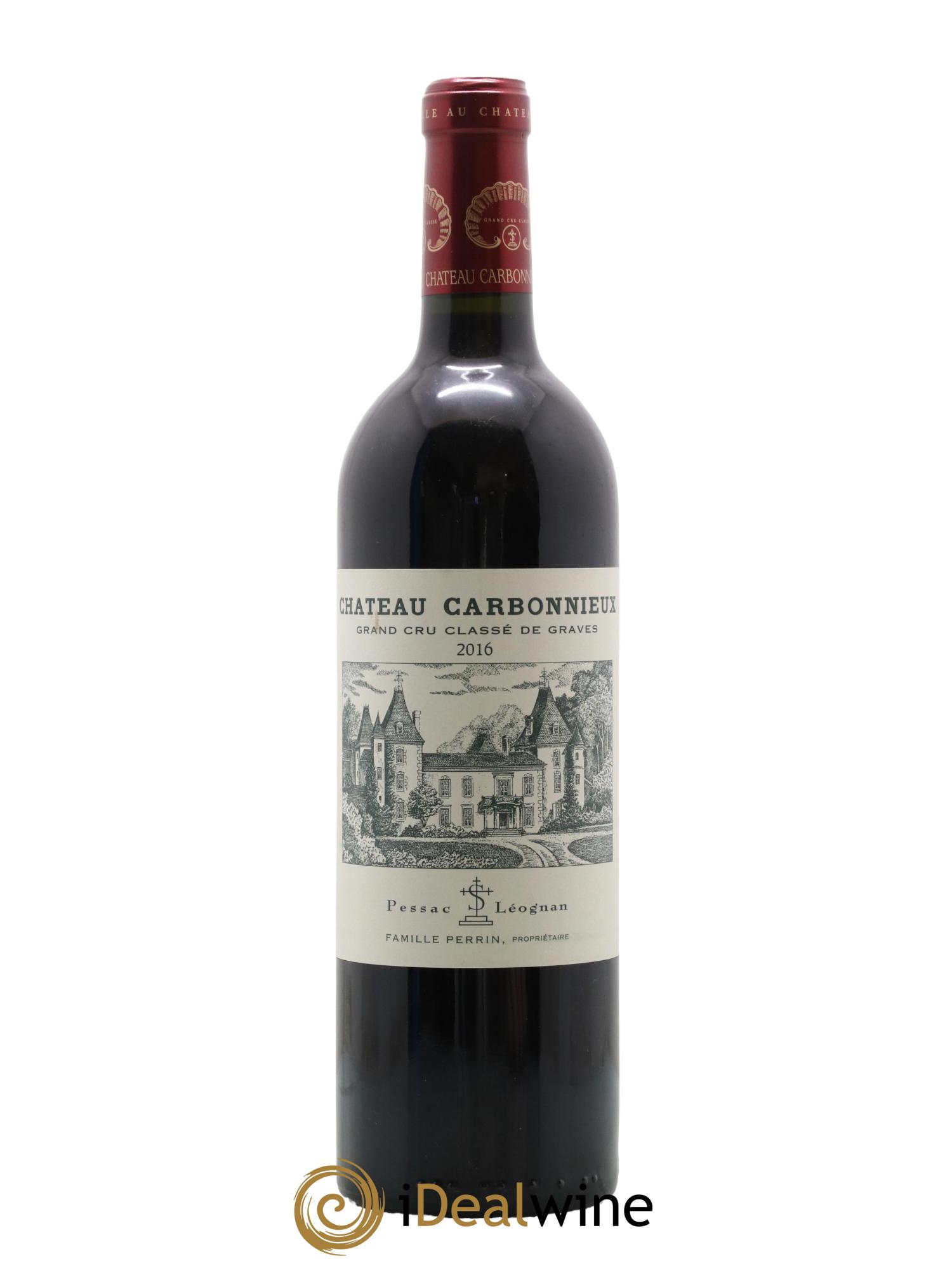 Château Carbonnieux Cru Classé de Graves 2016 - Lot de 1 bouteille - 0