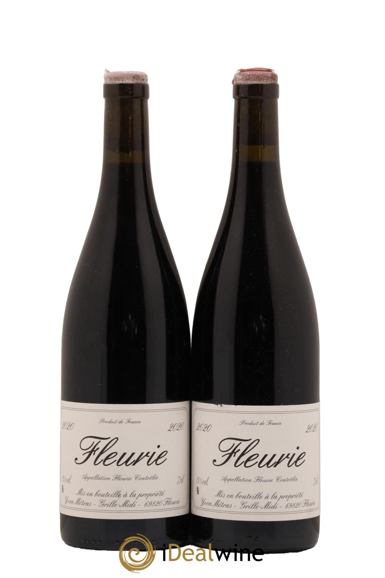 Fleurie Yvon Métras 2020 - Lot de 2 bouteilles - 0
