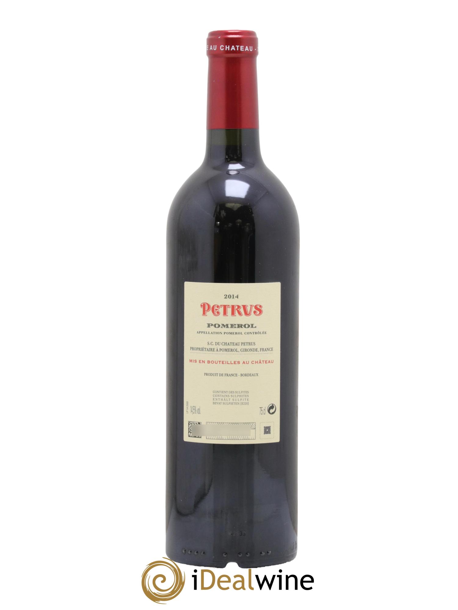 Petrus 2014 - Lot de 1 bouteille - 1