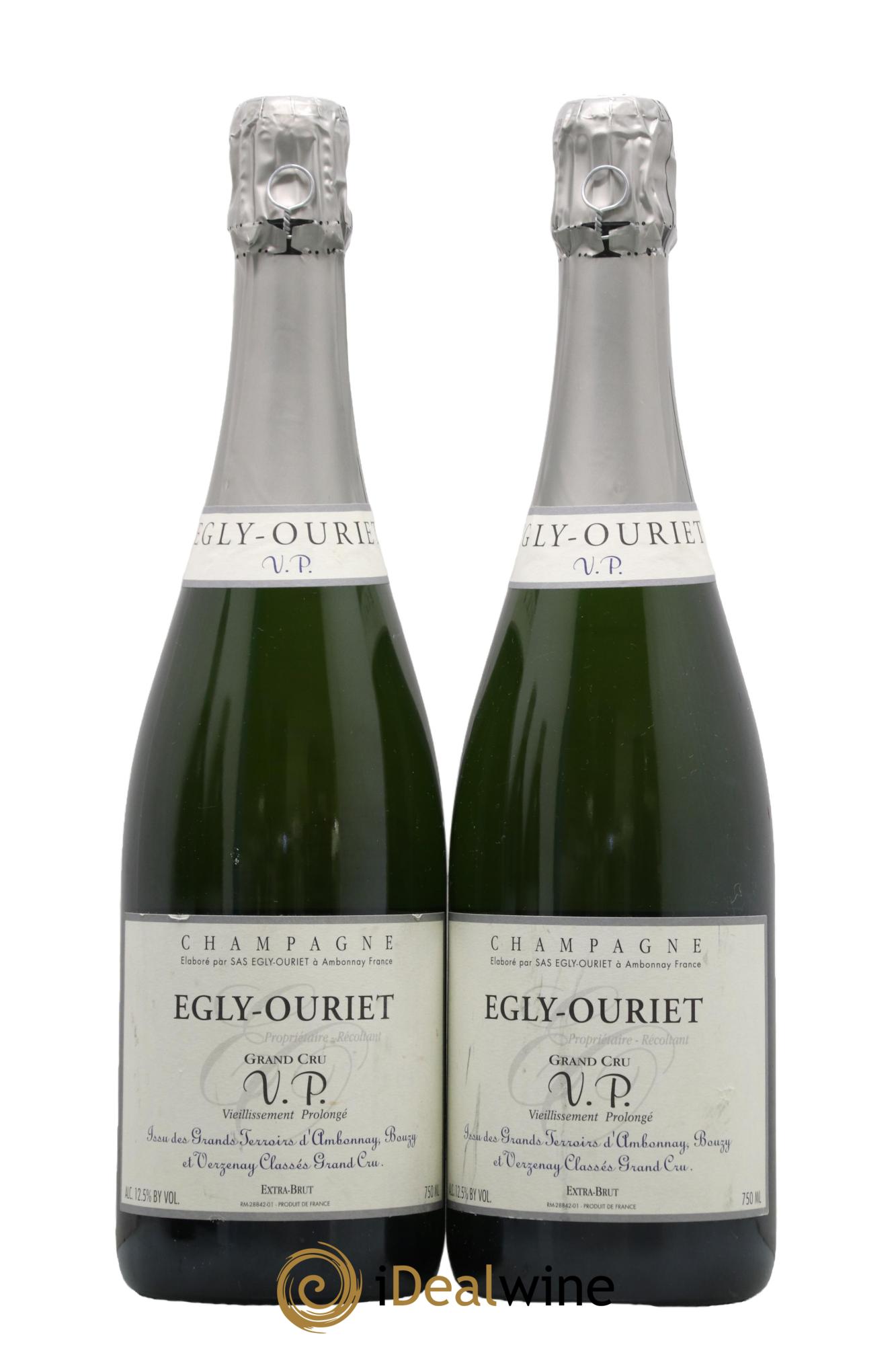 Extra-Brut VP Egly-Ouriet - Lot de 2 bouteilles - 0