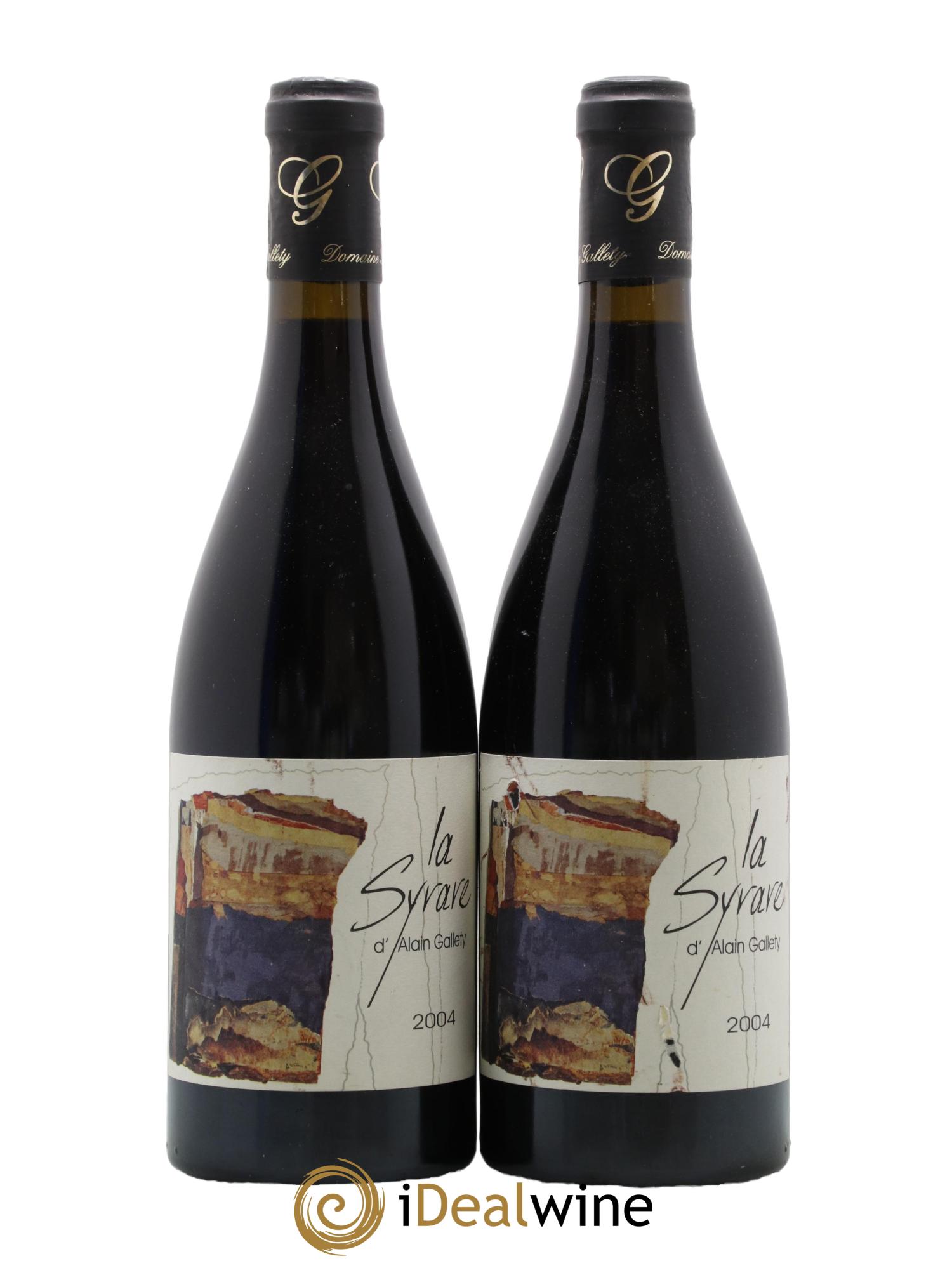 Côtes du Vivarais La Syrare Gallety (Domaine) 2004 - Lot de 2 bouteilles - 0