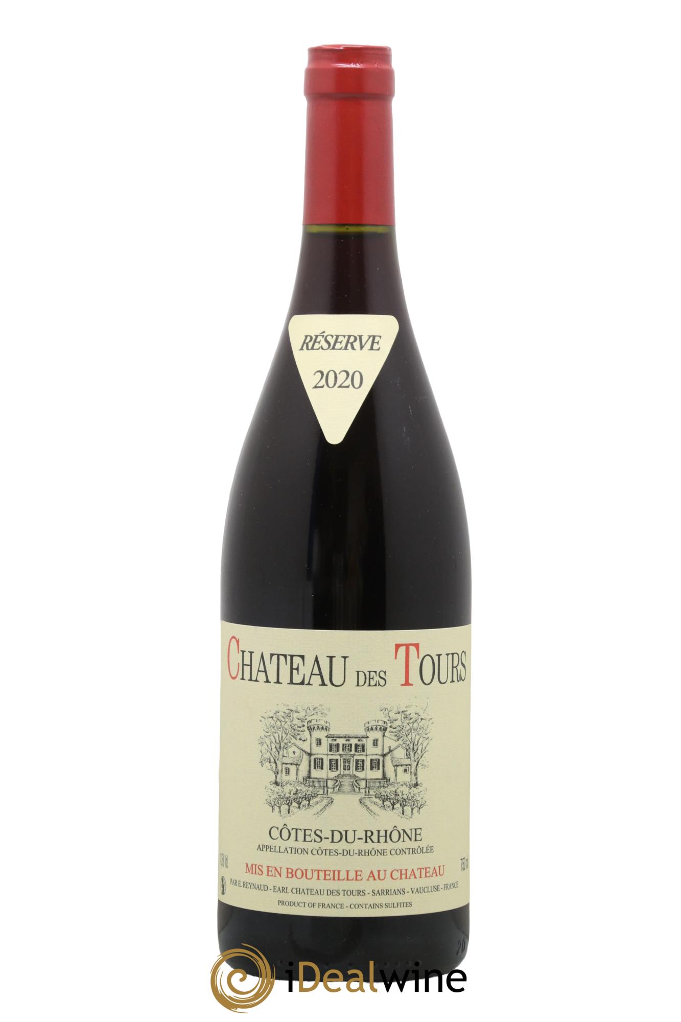 Côtes-du-Rhône Château des Tours Emmanuel Reynaud 2020 - Lot de 1 bouteille - 0