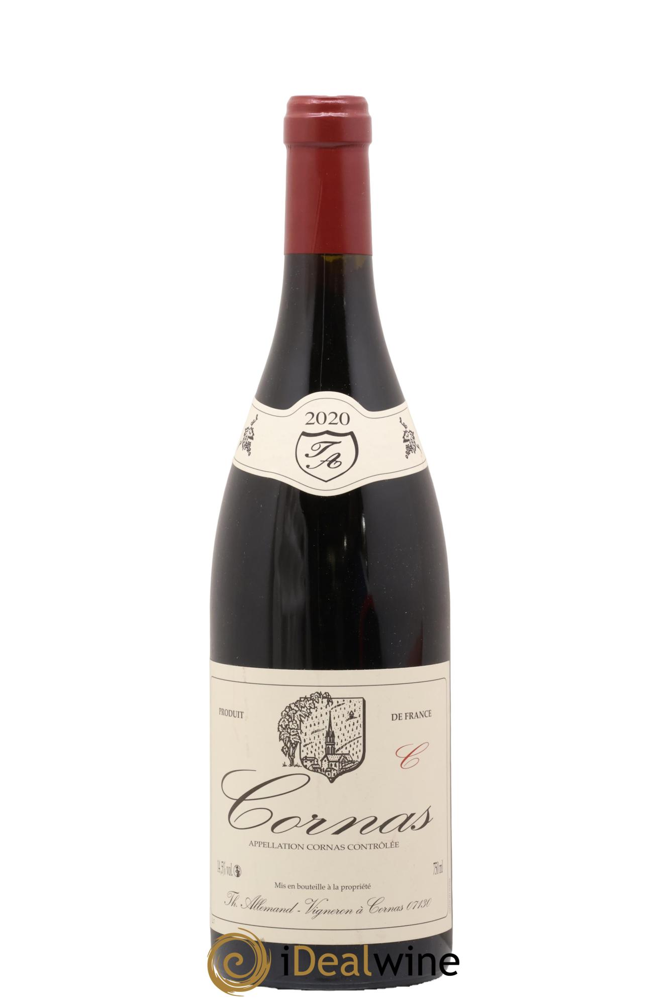 Cornas Chaillot Thierry Allemand 2020 - Lot de 1 bouteille - 0