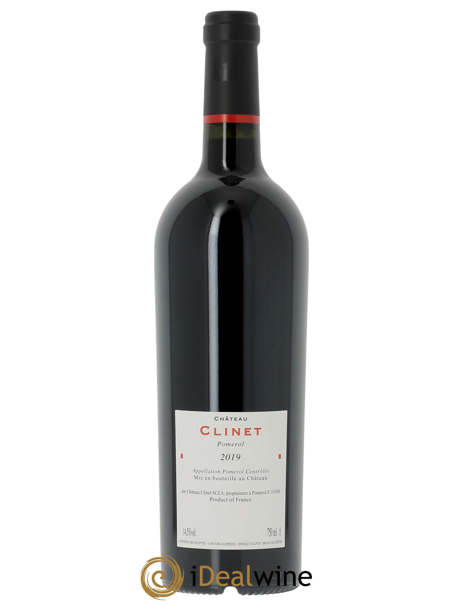 Château Clinet (CBO à partir de 6 bts) 2019 - Lot de 1 bouteille - 1