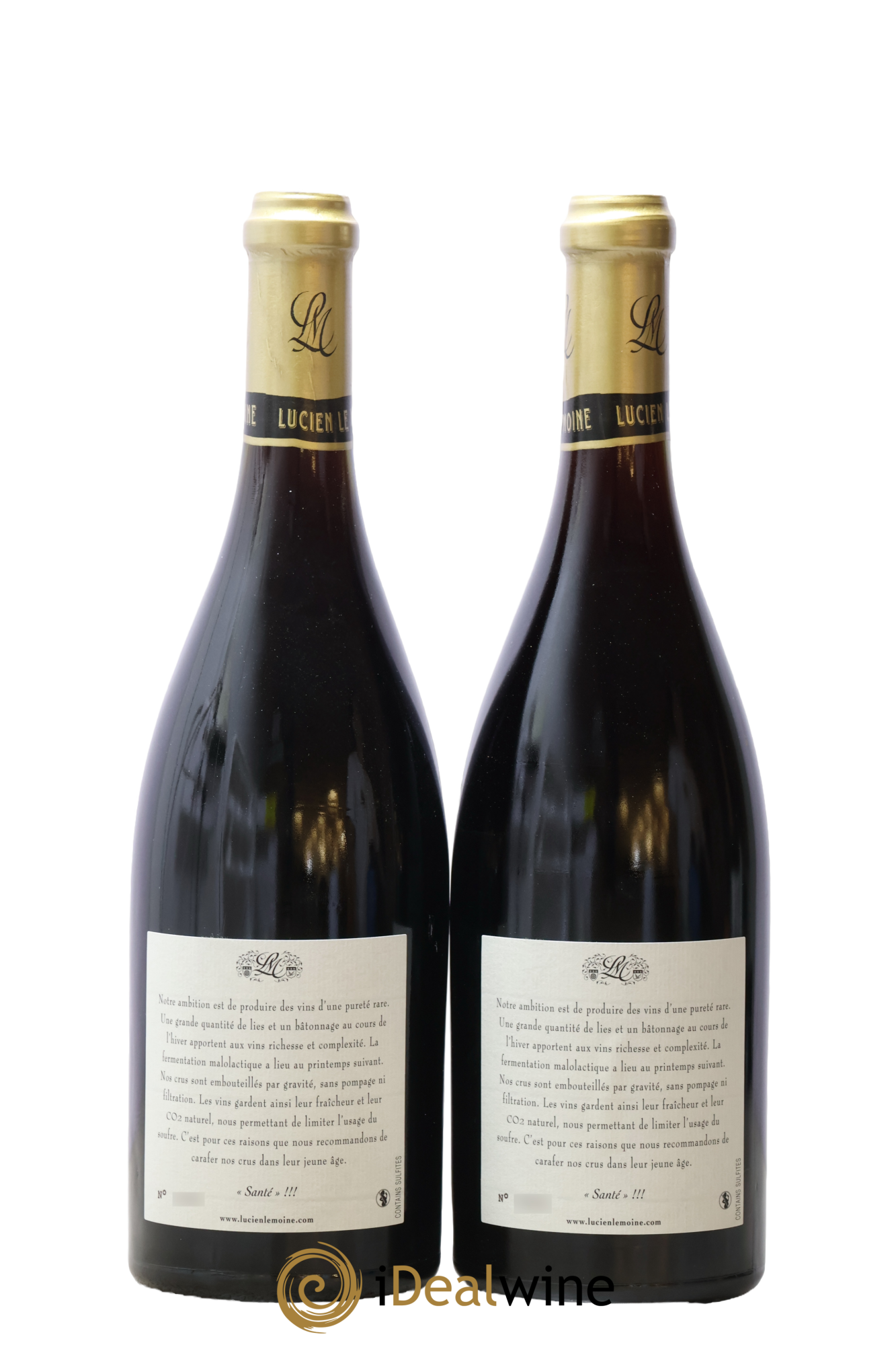 Charmes-Chambertin Grand Cru Lucien Le Moine 2010 - Posten von 2 Flaschen - 1