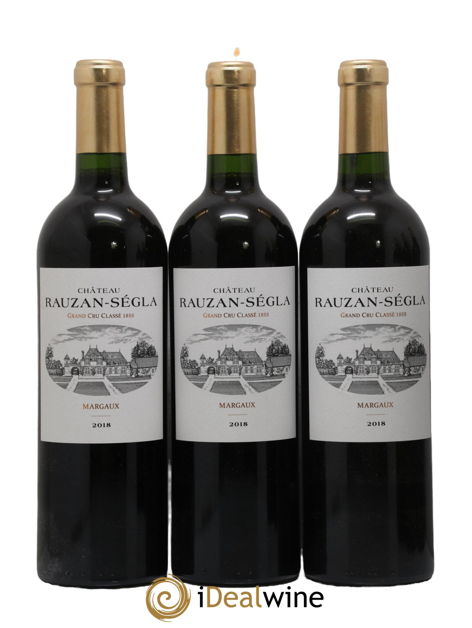 Château Rauzan Ségla Grand Cru Classé 2018 - Lot de 6 bouteilles - 1