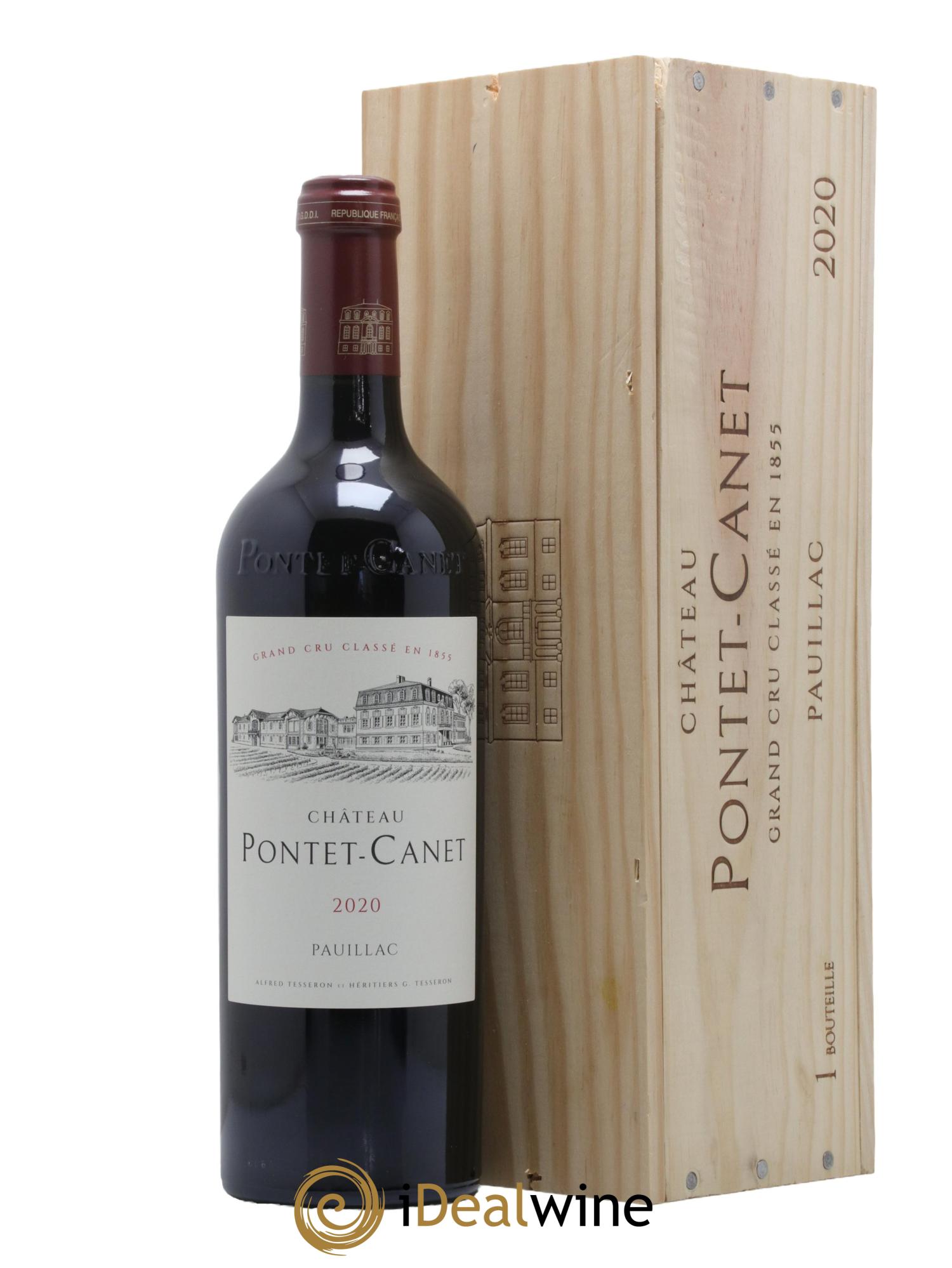 Château Pontet Canet 5ème Grand Cru Classé 2020 - Lot de 1 bouteille - 0