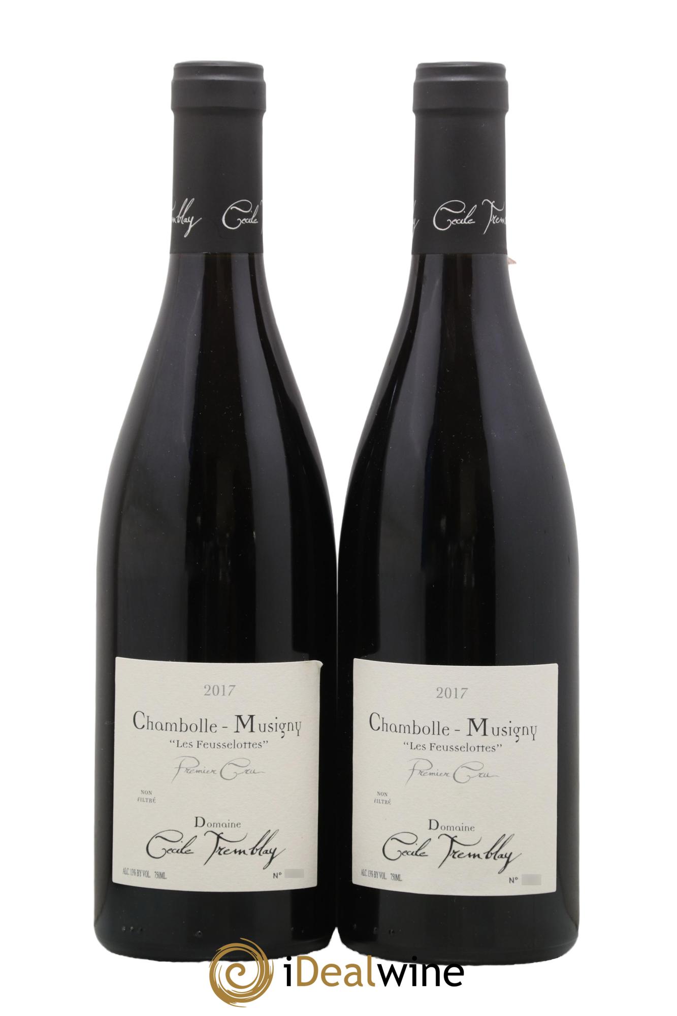Chambolle-Musigny 1er Cru Les Feusselottes Cécile Tremblay 2017 - Lotto di 2 bottiglie - 0