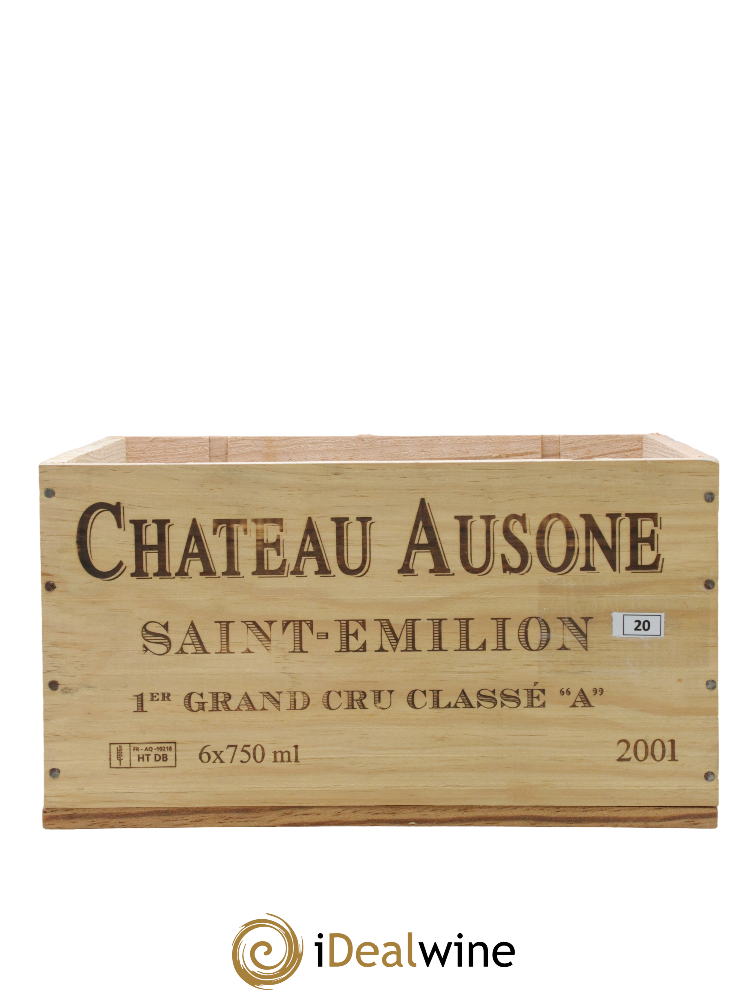 Château Ausone 1er Grand Cru Classé A 2001 - Lot of 6 bottles - 5