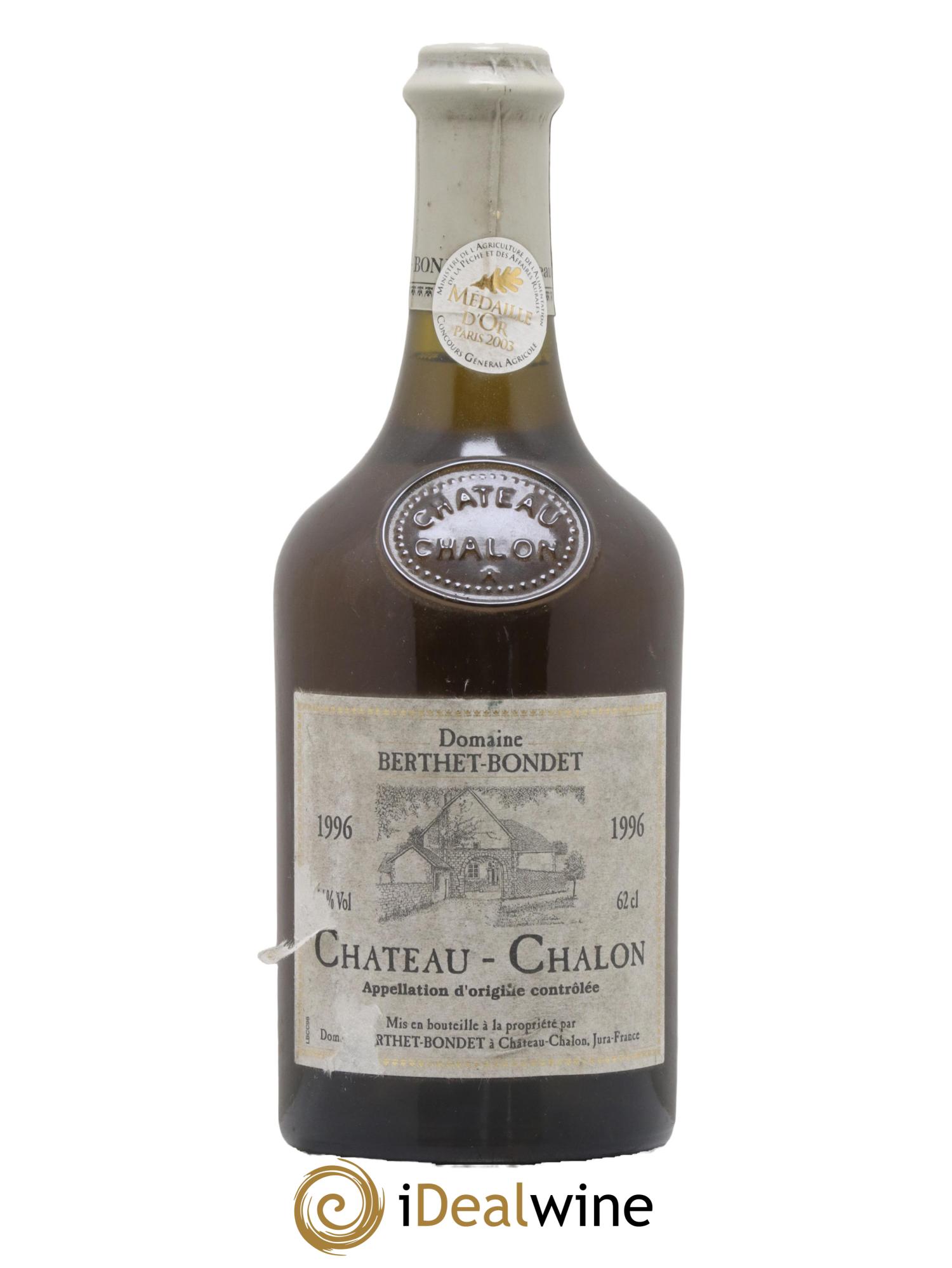 Château-Chalon Berthet-Bondet 1996 - Lot de 1 clavelin - 0