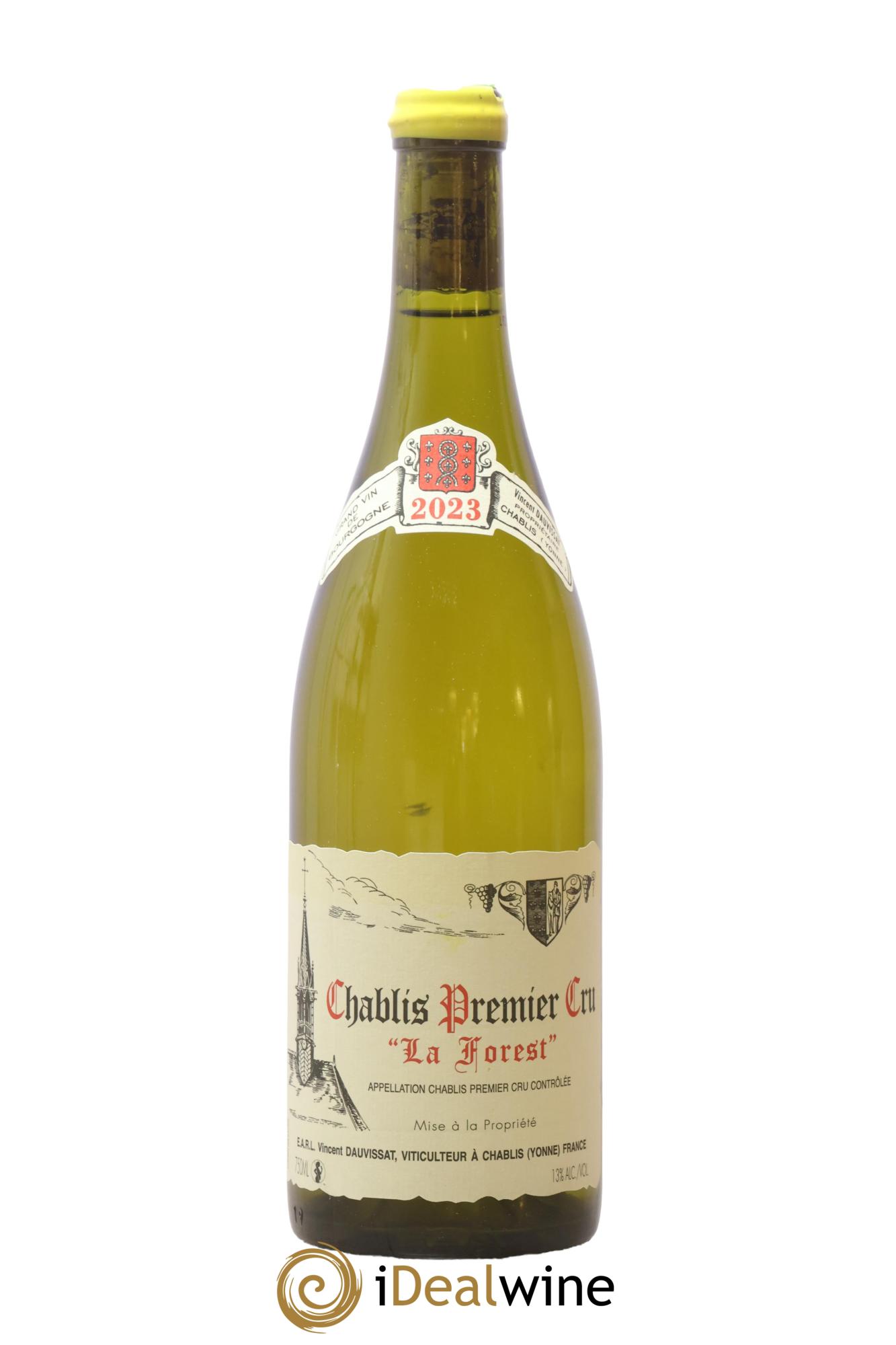 Chablis 1er Cru La Forest Vincent Dauvissat (Domaine) 2023 - Lot de 1 bouteille - 0