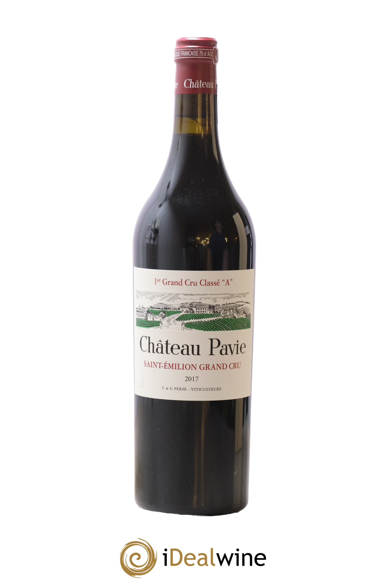 Château Pavie 1er Grand Cru Classé A 2017 - Lot de 1 bouteille - 1