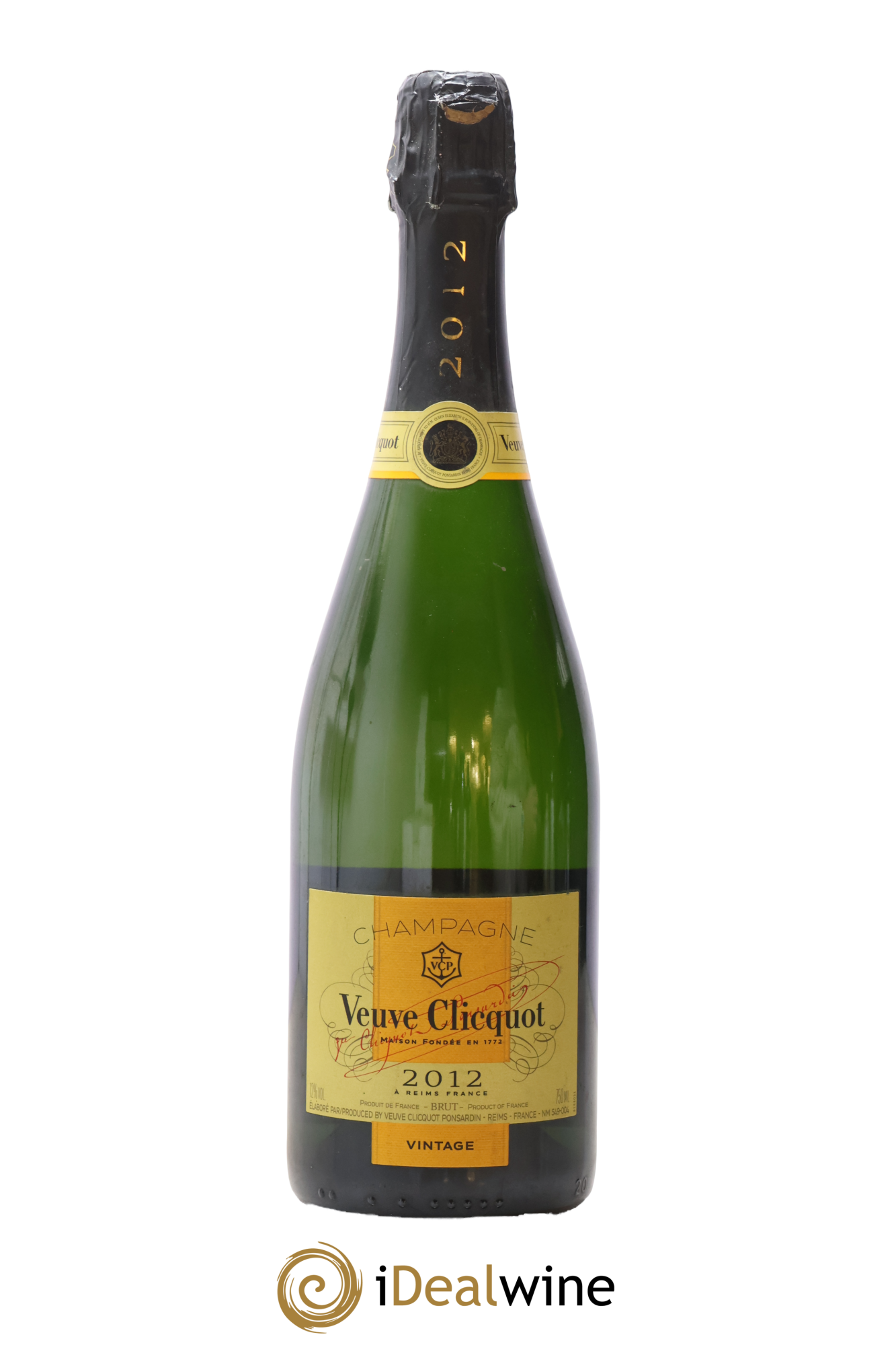 Brut Millésimé Veuve Clicquot 2012 - Lot de 1 bouteille - 0