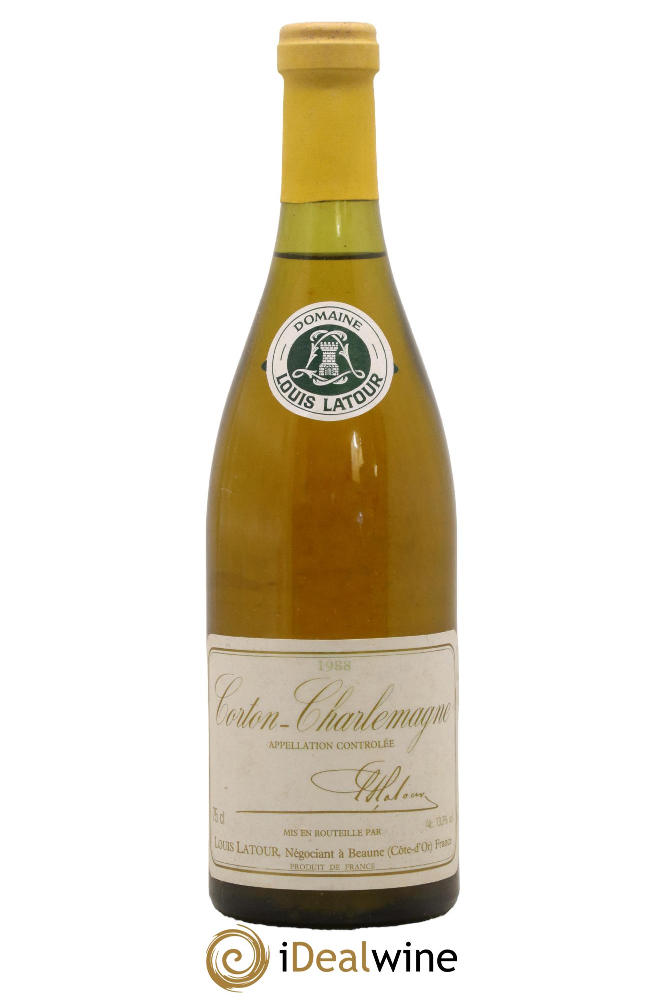 Corton-Charlemagne Grand Cru Louis Latour 1988 - Lot de 1 bouteille - 0