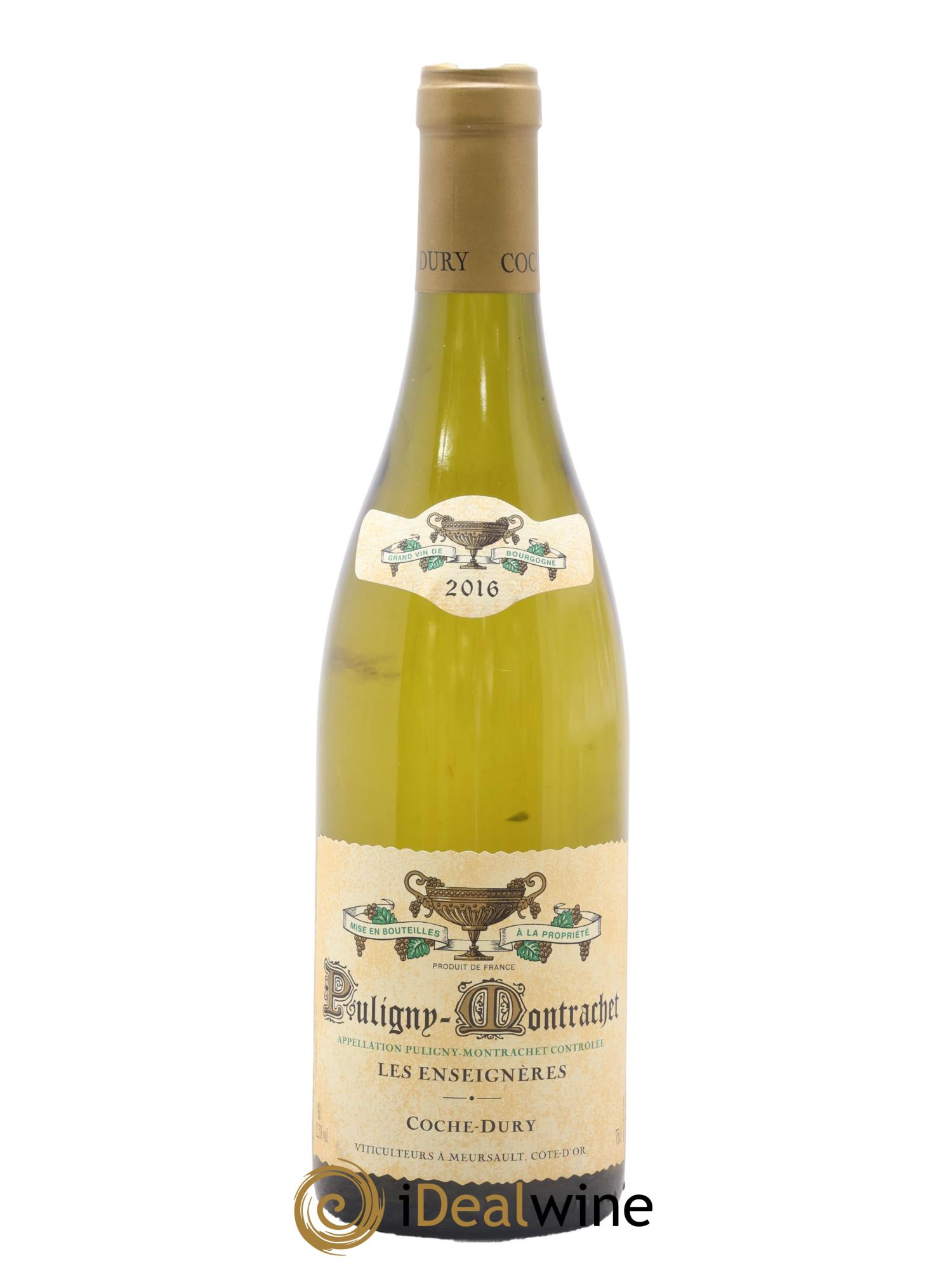 Puligny-Montrachet Les Enseignères Coche Dury (Domaine) 2016 - Lot de 1 bouteille - 0
