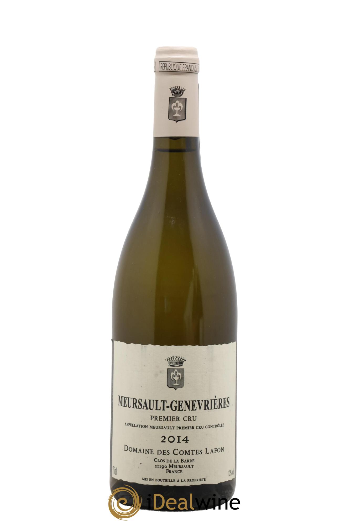 Meursault 1er Cru Genevrières Comtes Lafon (Domaine des) 2014 - Posten von 1 Flasche - 0