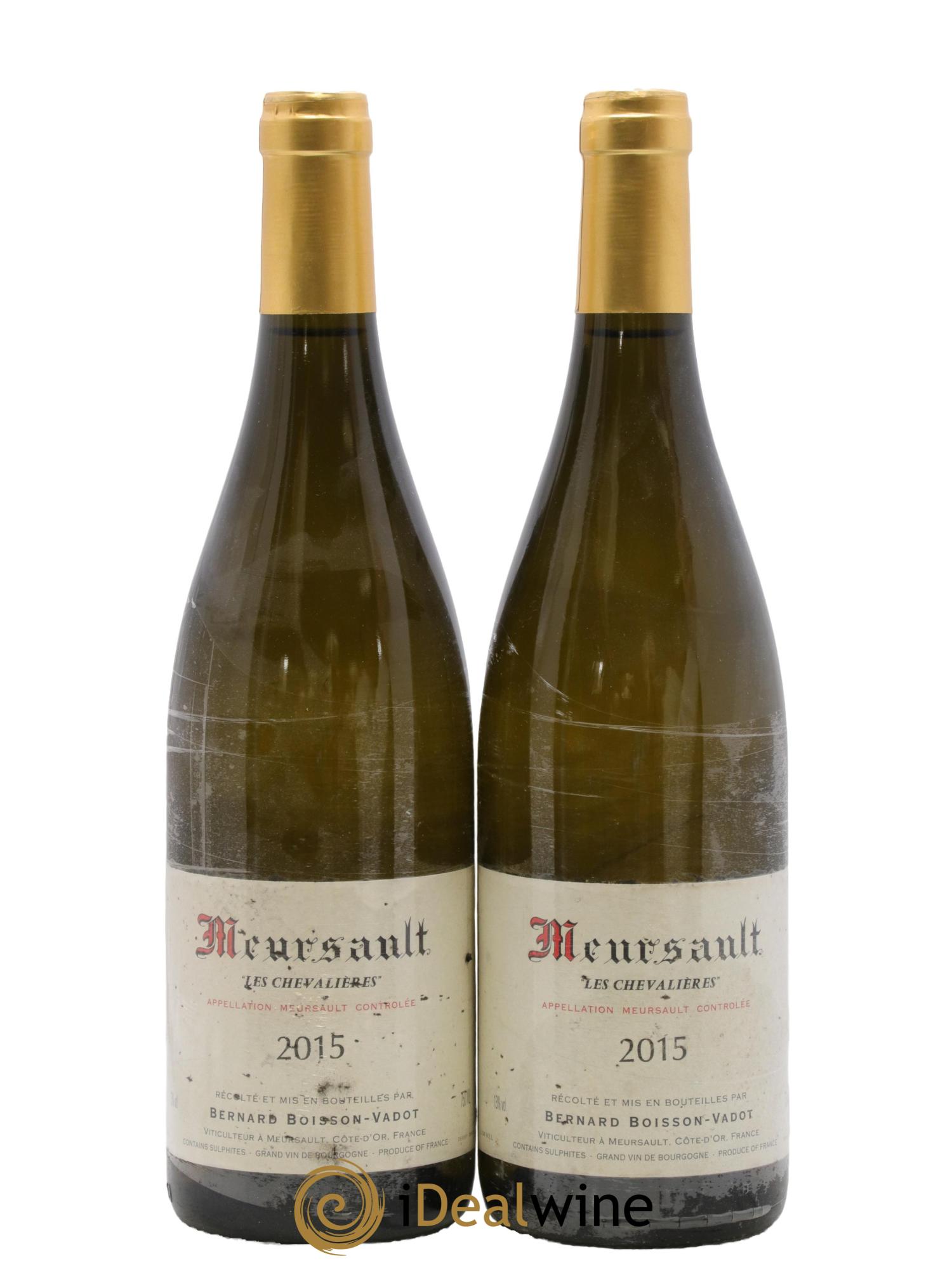 Meursault Les Chevalières Boisson-Vadot (Domaine) 2015 - Lot de 2 bouteilles - 0