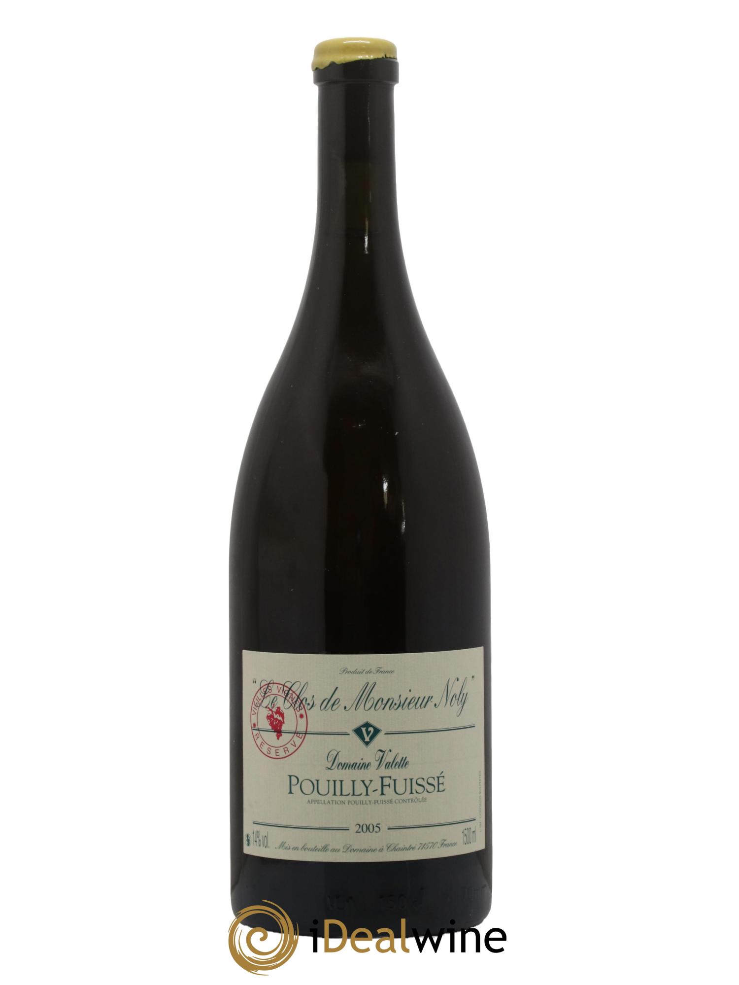 Pouilly-Fuissé Clos de Monsieur Noly Valette (Domaine) 2005 - Posten von 1 Magnum - 0