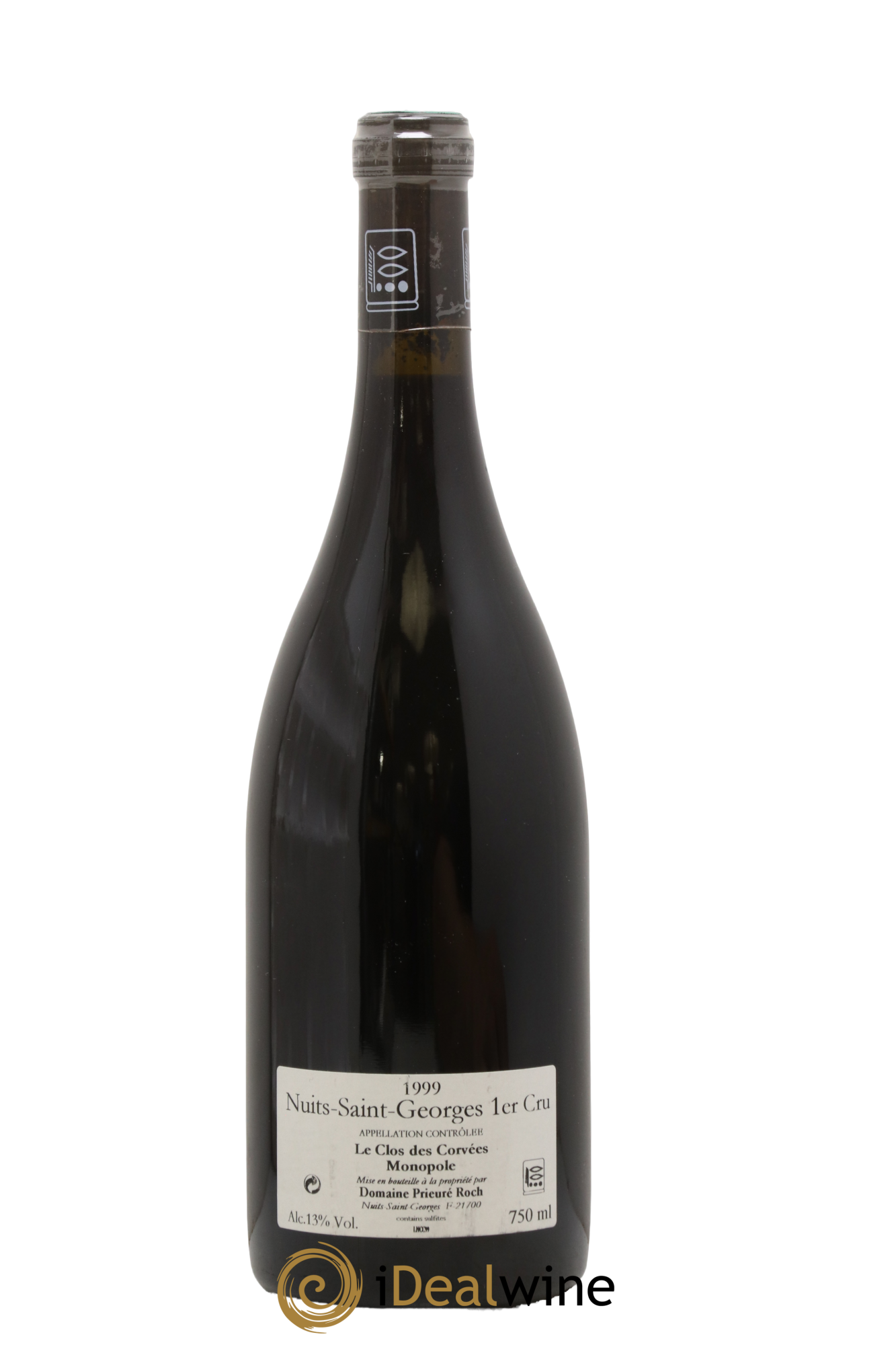 Nuits-Saint-Georges 1er Cru Le Clos des Corvées Prieuré Roch 1999 - Lot de 1 bouteille - 1