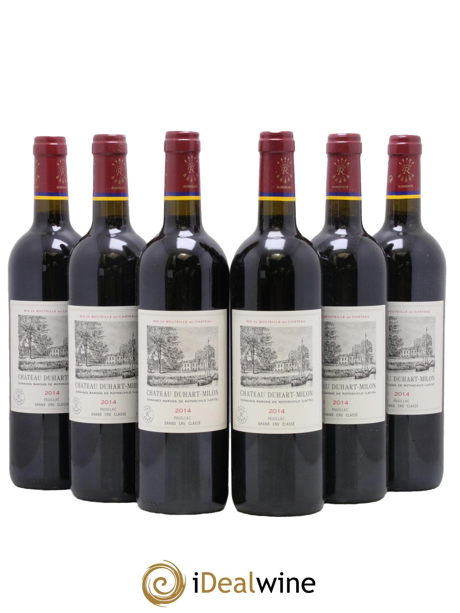 Château Duhart-Milon 4ème Grand Cru Classé 2014 - Lot of 6 bottles - 0