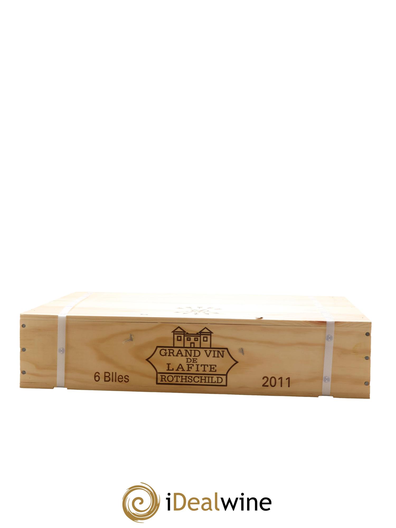 Château Lafite Rothschild 1er Grand Cru Classé 2011 - Lot de 6 bouteilles - 6
