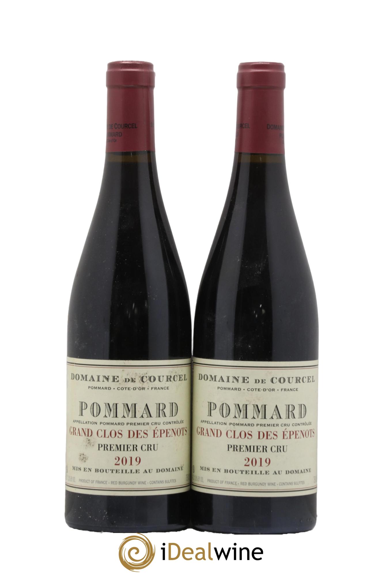 Pommard 1er Cru Grand Clos des Epenots de Courcel (Domaine) 2019 - Lot de 2 bouteilles - 0