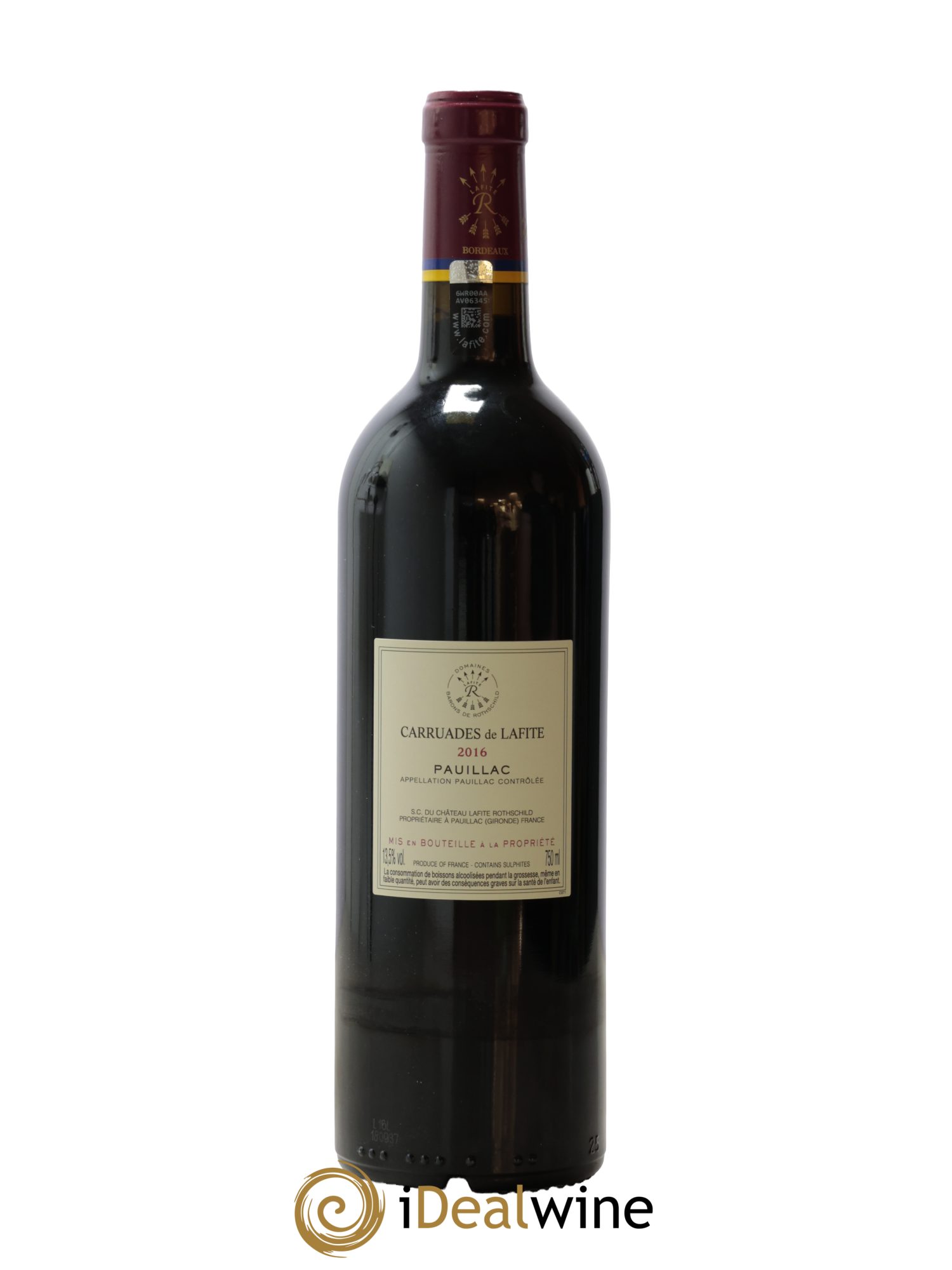 Carruades de Lafite Rothschild Second Vin 2016 - Lotto di 1 bottiglia - 1