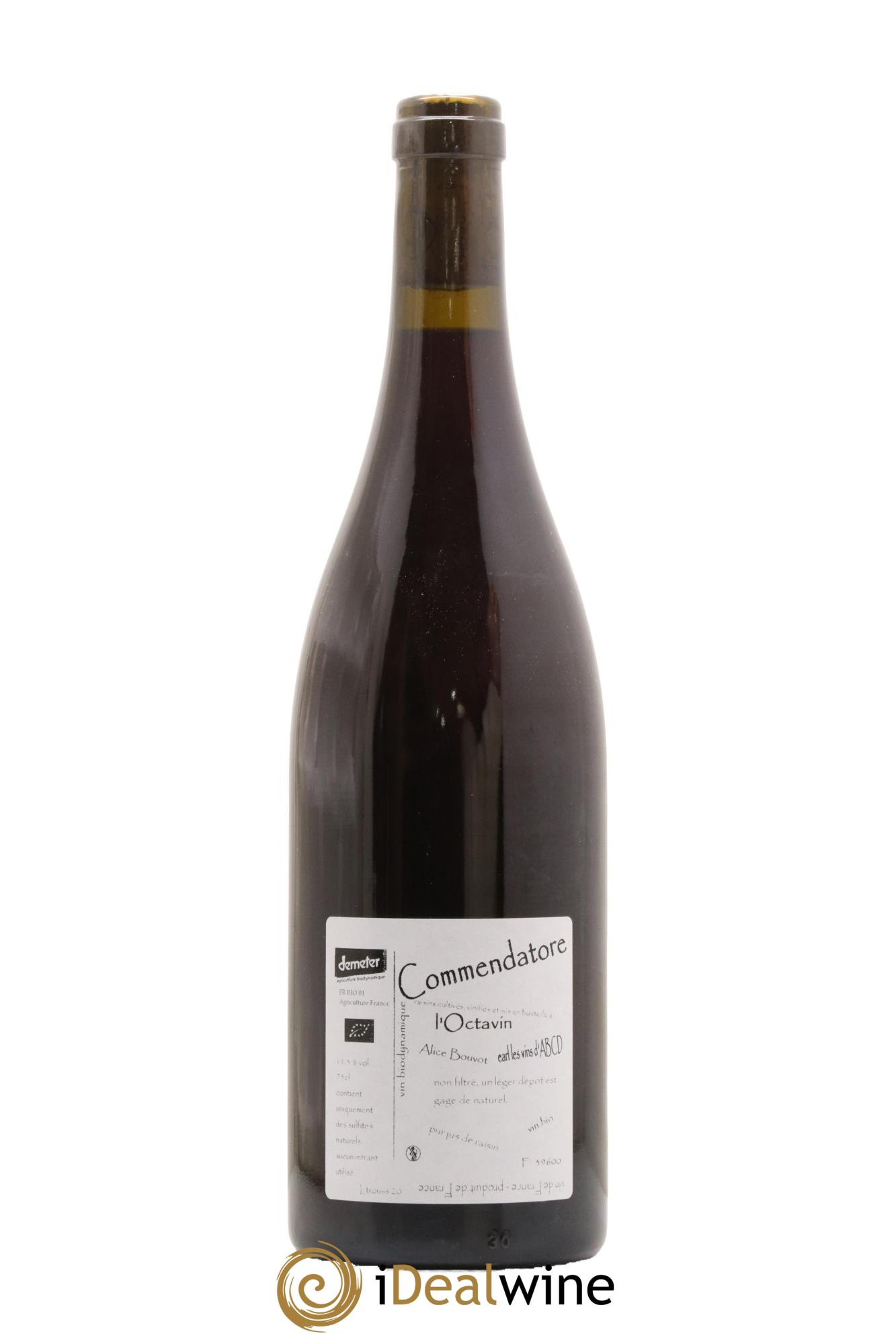 Vin de France Trousseau Les Corvées Commendatore Domaine de L'Octavin - Alice Bouvot 2020 - Lot de 1 bouteille - 1