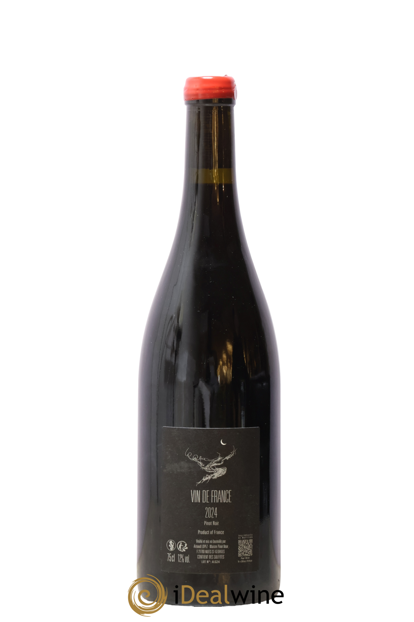 Vin de France Algogne Arnaud Lopez 2024 - Lot de 1 bouteille - 1