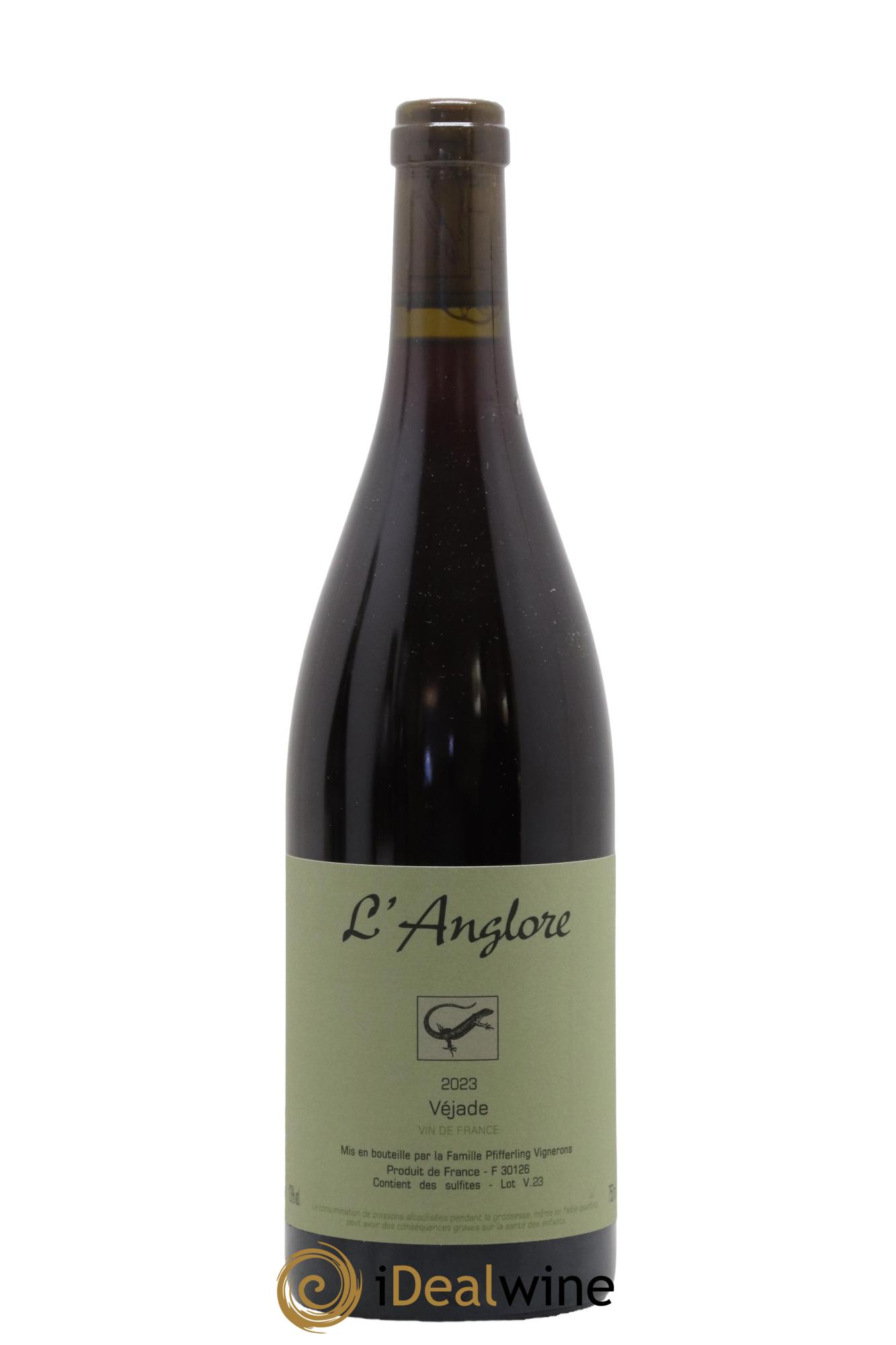 Vin de France Véjade L'Anglore 2023 - Lot de 1 bouteille - 0