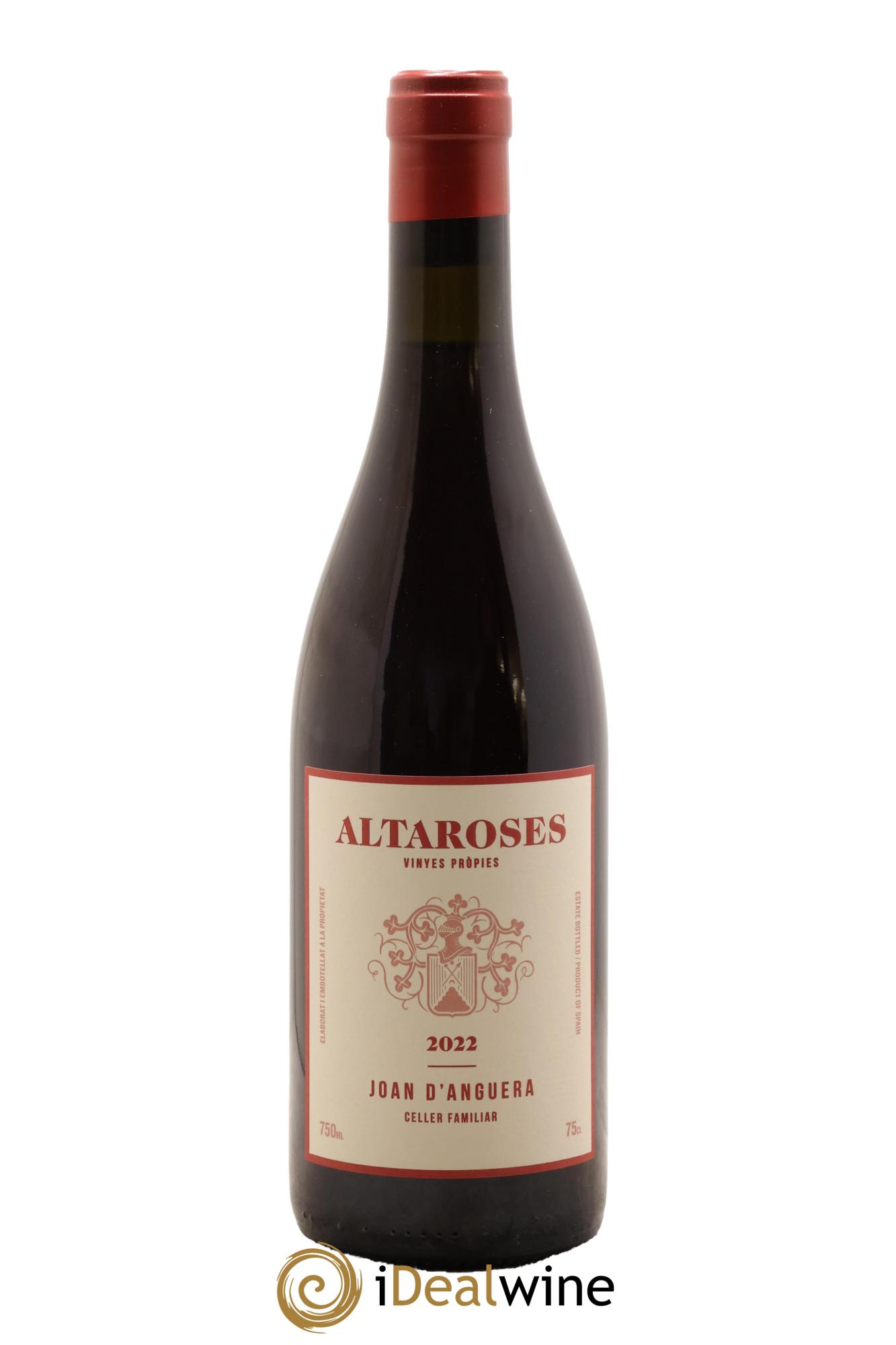 Montsant DO Celler Joan d'Anguera Altaroses 2022 - Lot de 1 bouteille - 0