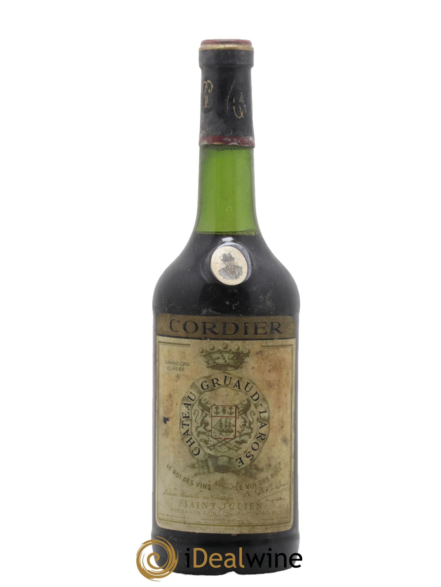 Château Gruaud Larose 2ème Grand Cru Classé 1966 - Lot de 1 bouteille - 0