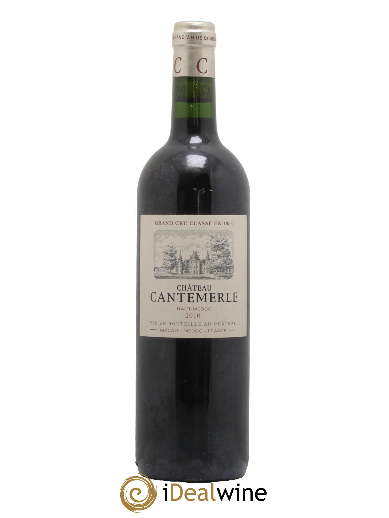 Château Cantemerle 5ème Grand Cru Classé 2010 - Lot of 1 bottle - 0