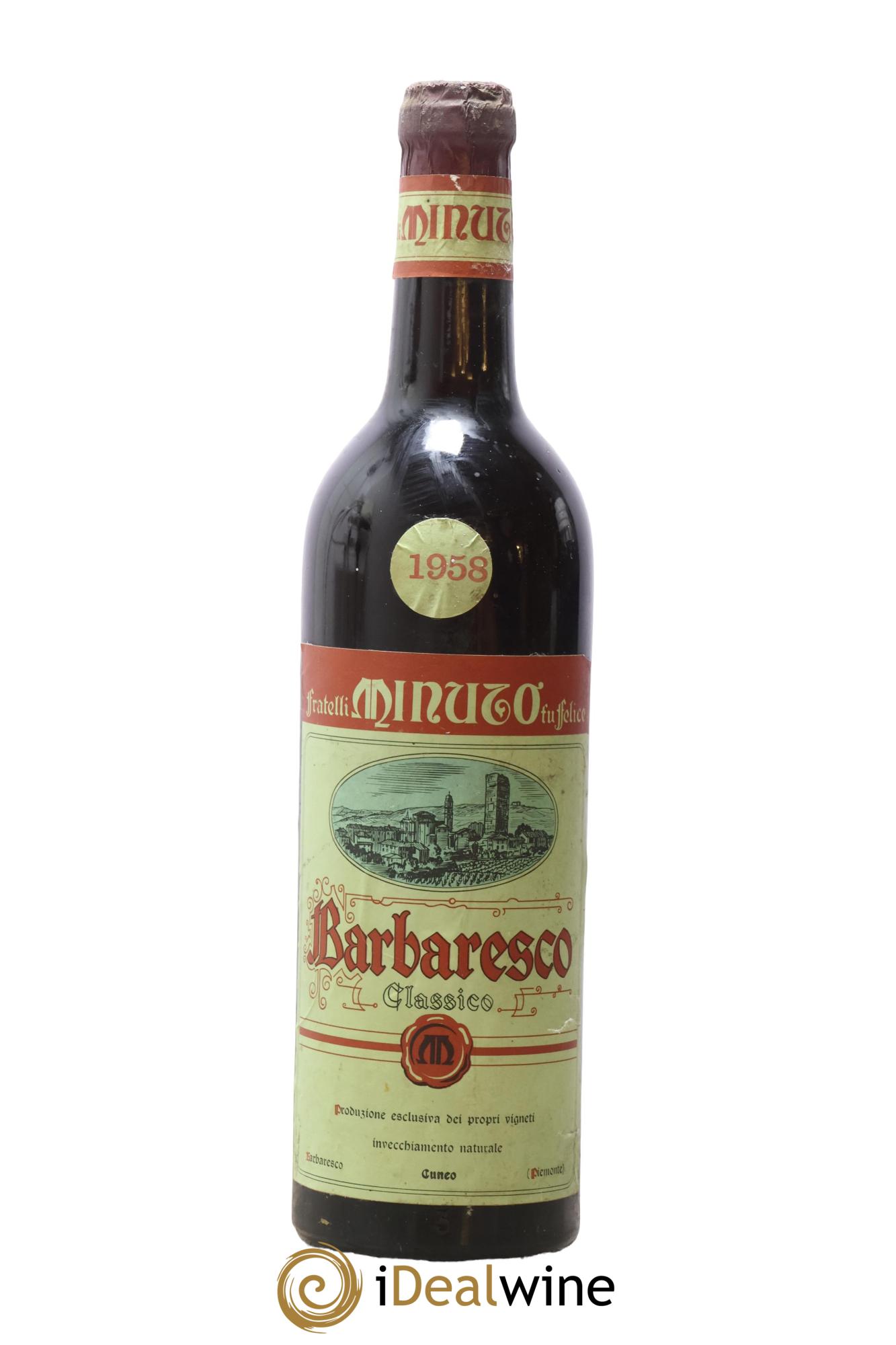 Barbaresco DOCG Fratelli Minuto 1958 - Posten von 1 Flasche - 0