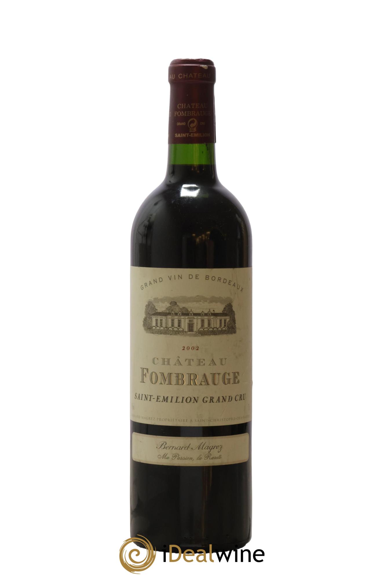 Château Fombrauge Grand Cru Classé 2002 - Lot of 1 bottle - 0