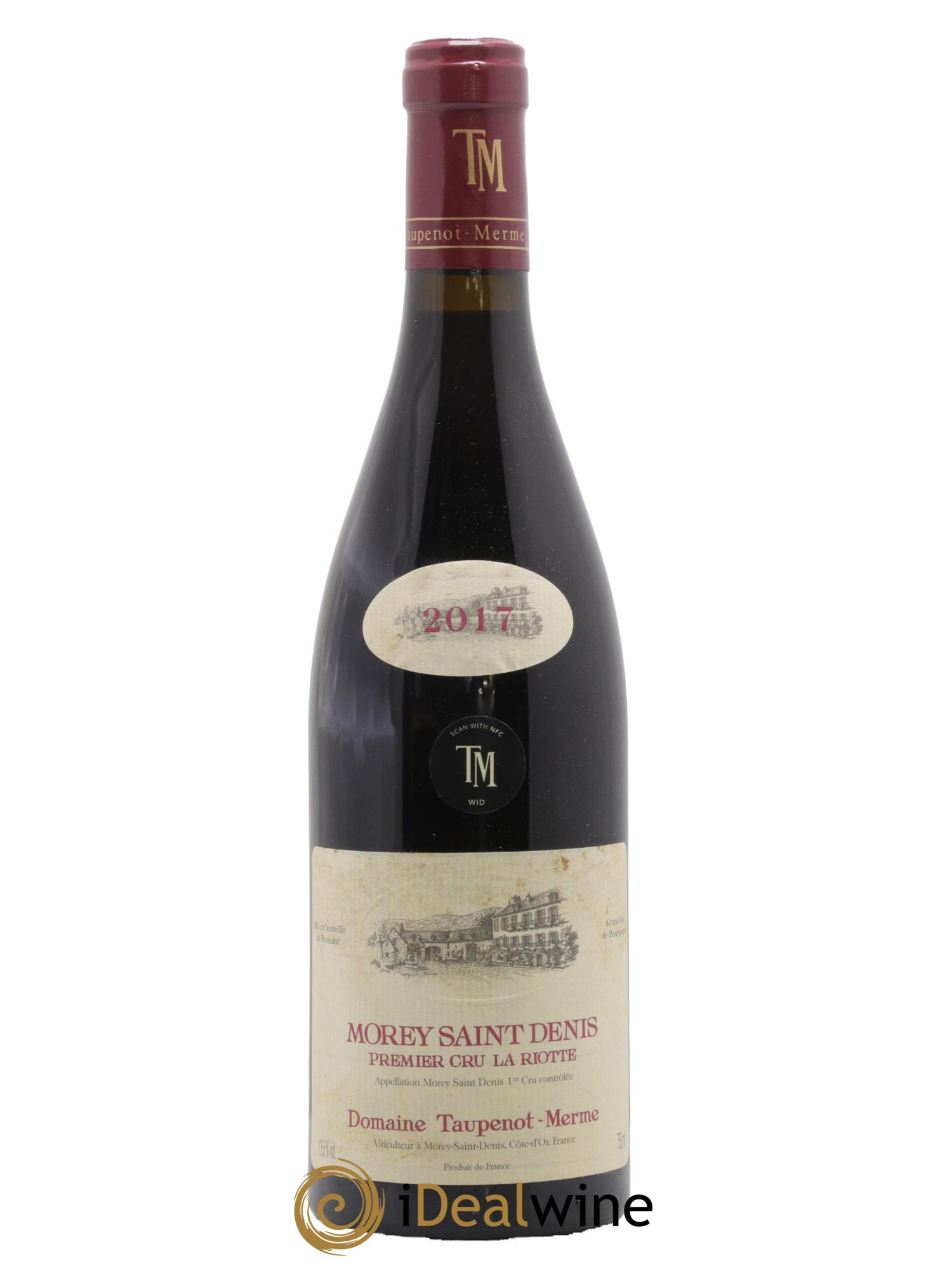 Morey-Saint-Denis 1er Cru La Riotte Taupenot-Merme 2017 - Lot de 1 bouteille - 0