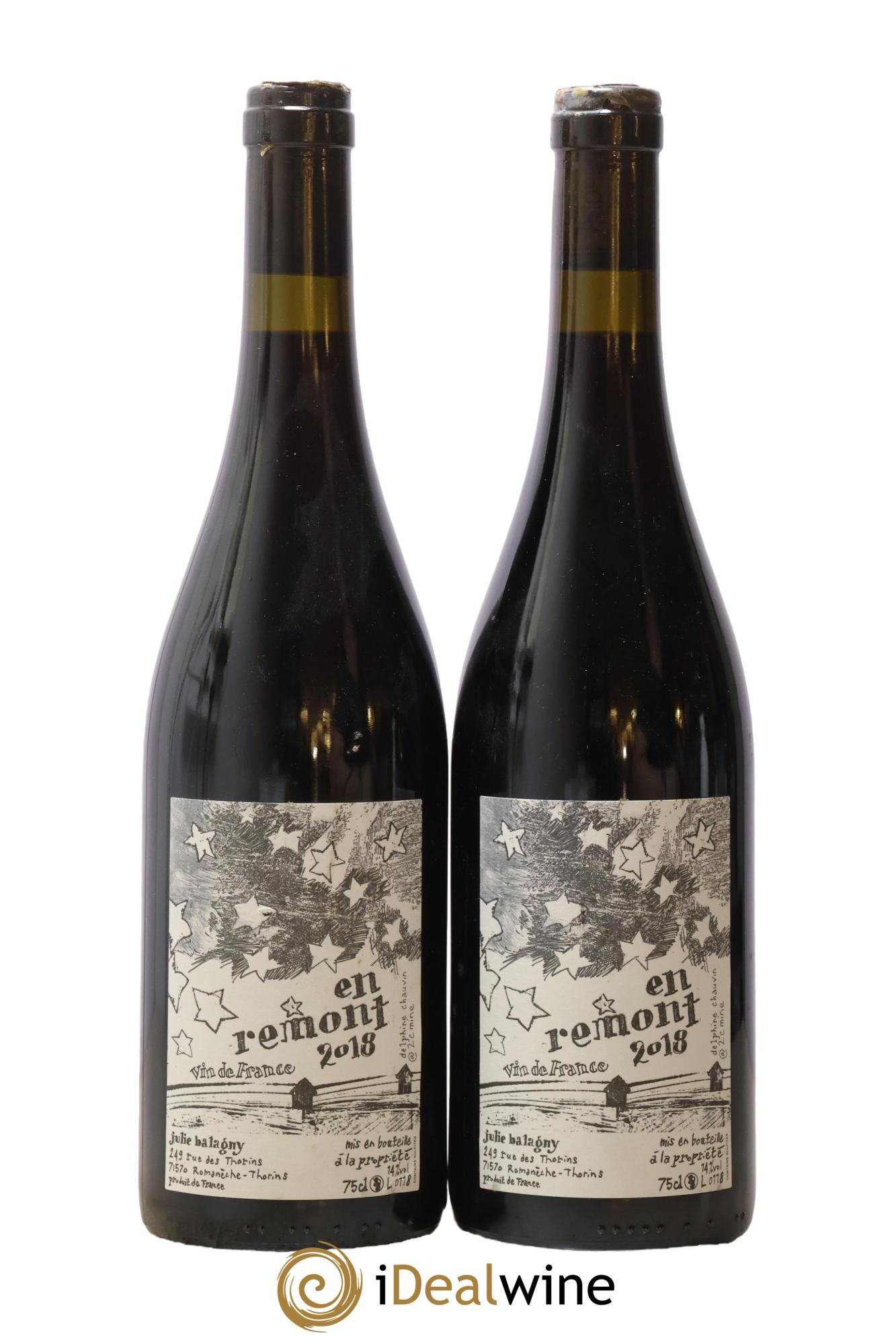 Vin de France En Rémont Julie Balagny 2018 - Lot de 2 bouteilles - 0