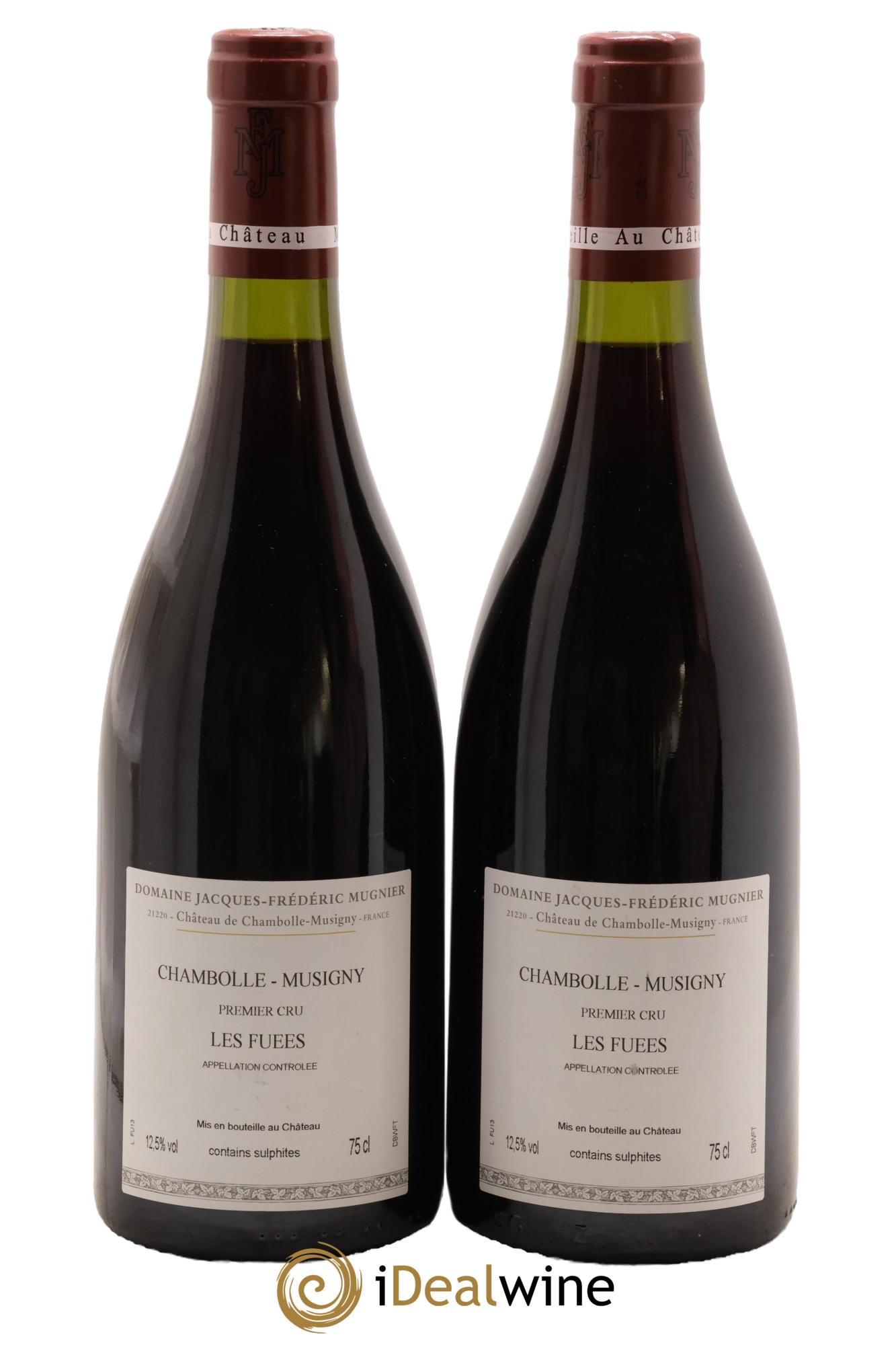 Chambolle-Musigny 1er Cru Les Fuées Jacques-Frédéric Mugnier 2013 - Lot de 2 bouteilles - 1