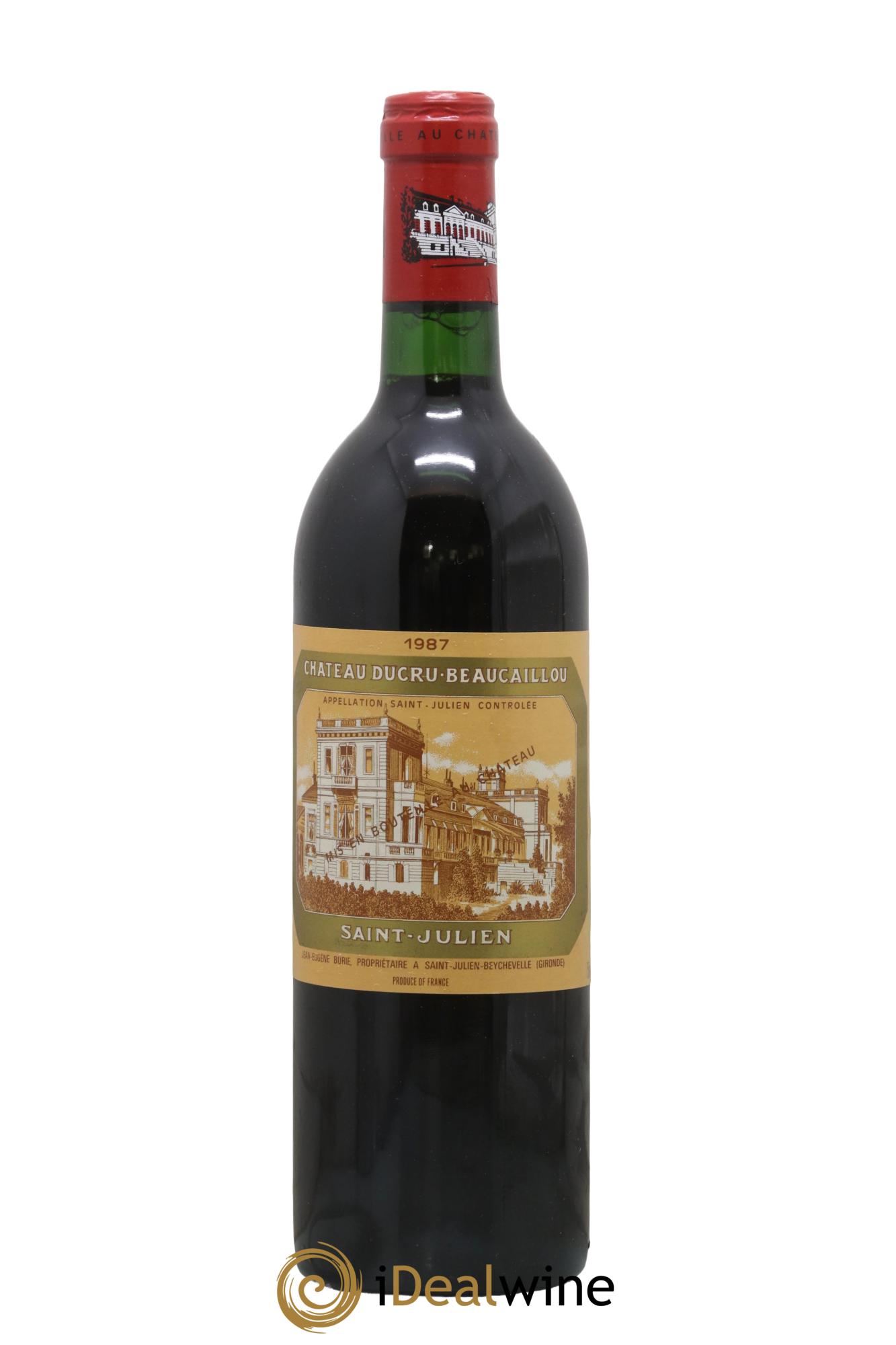 Château Ducru Beaucaillou 2ème Grand Cru Classé 1987 - Lot of 1 bottle - 0