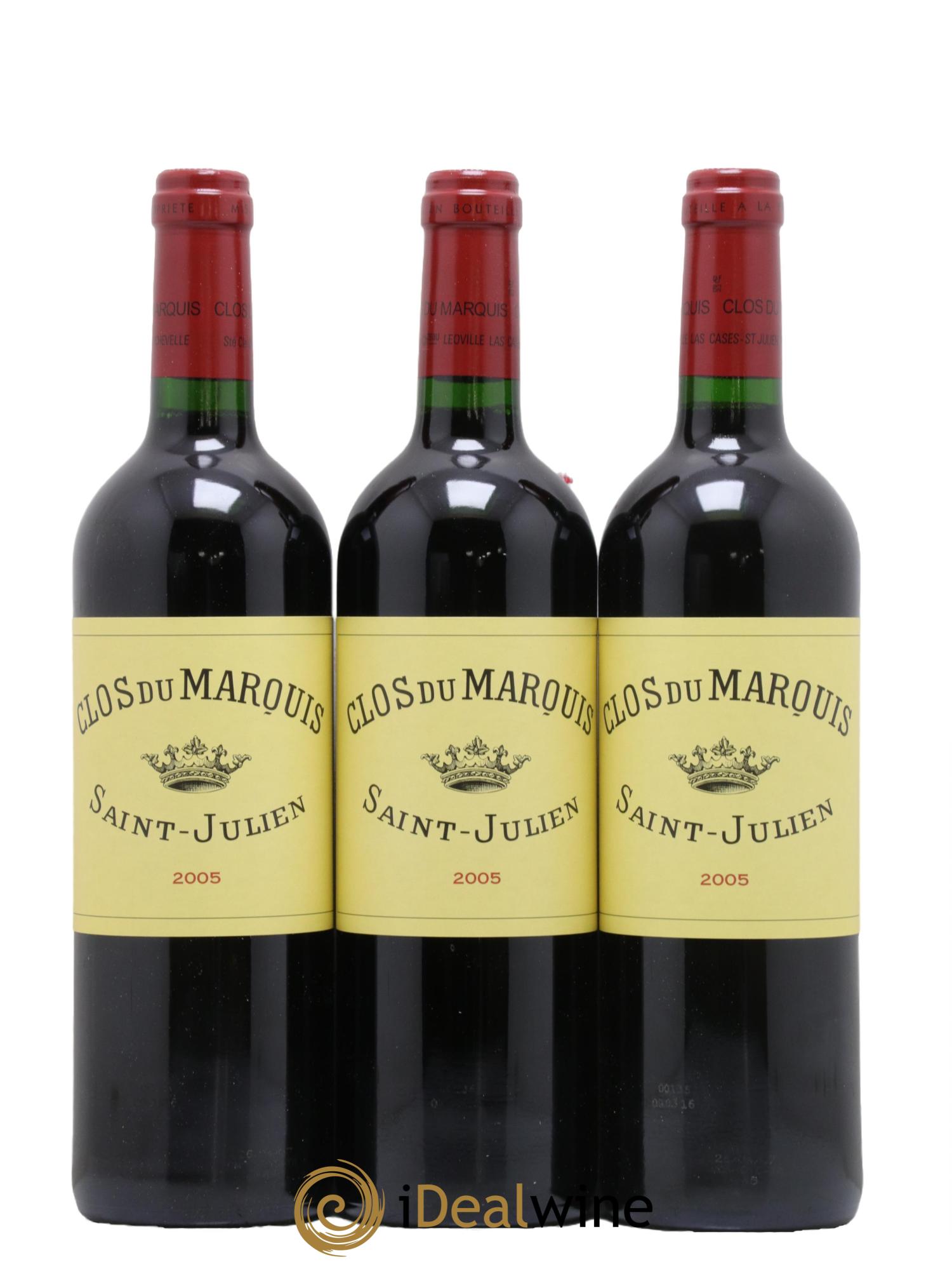 Clos du Marquis 2005 - Lot de 12 bouteilles - 1