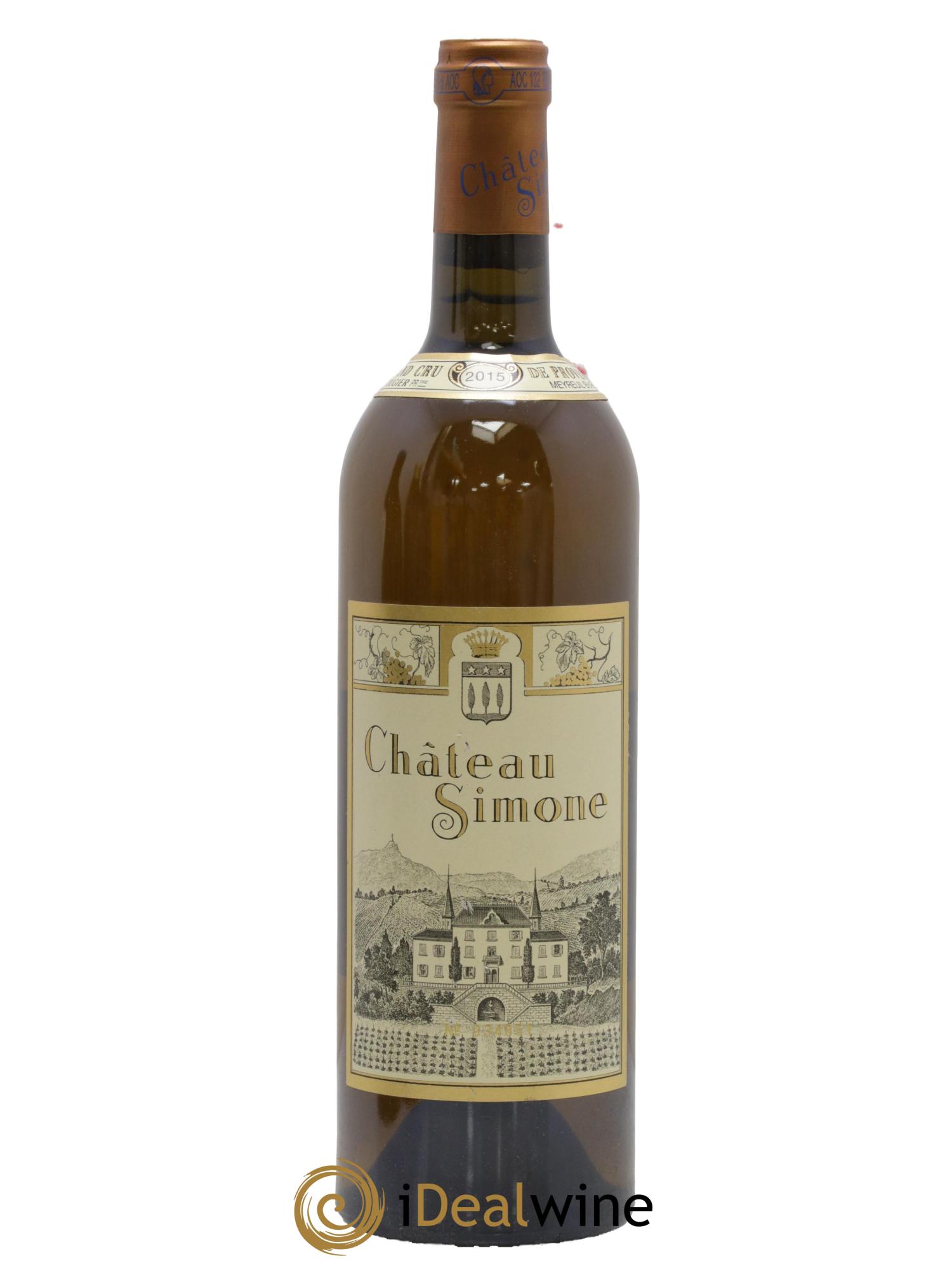 Palette Château Simone Famille Rougier 2015 - Lot de 1 bouteille - 0