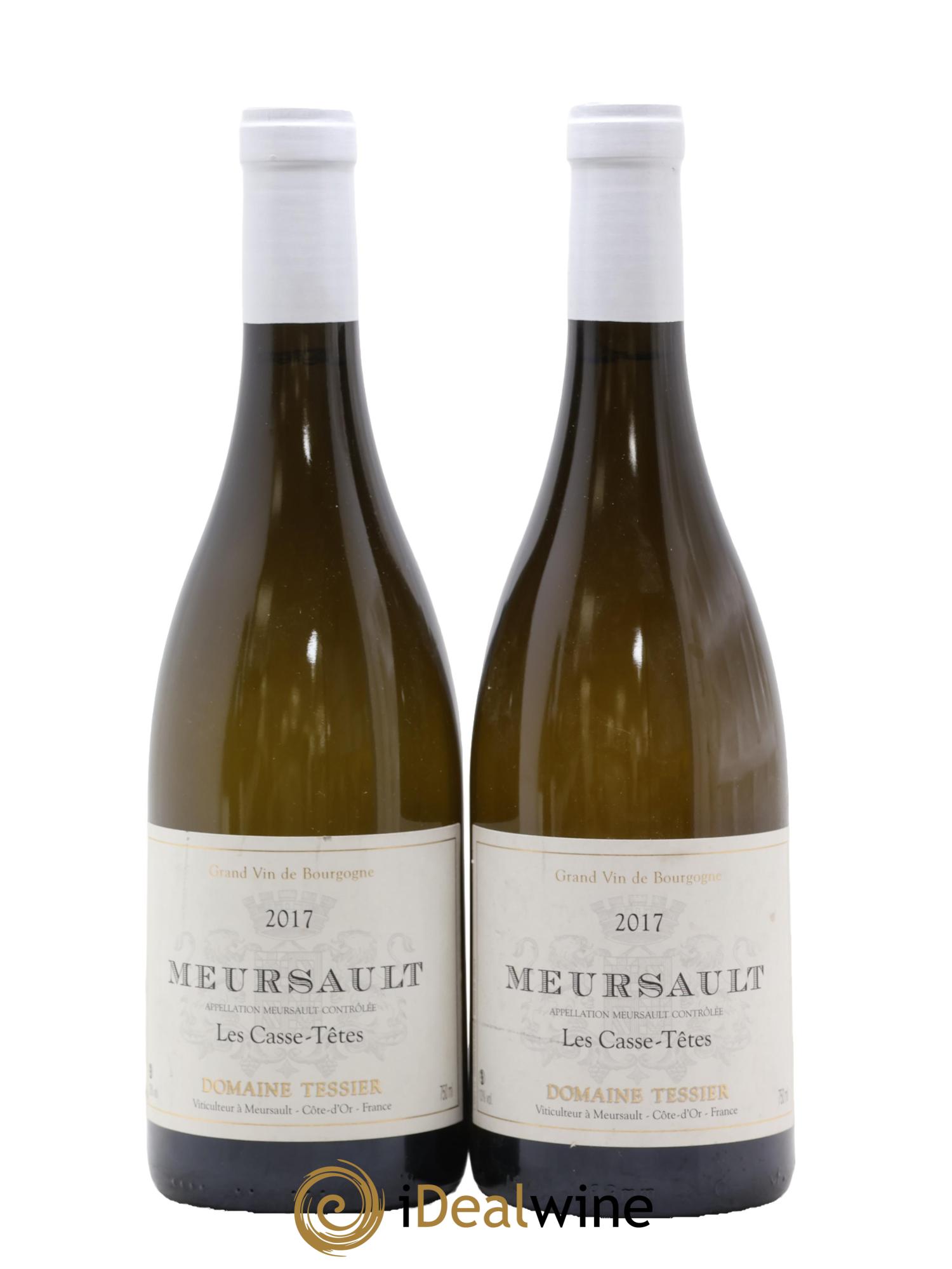 Meursault Les Casse-Têtes Tessier (Domaine) 2017 - Posten von 2 Flaschen - 0