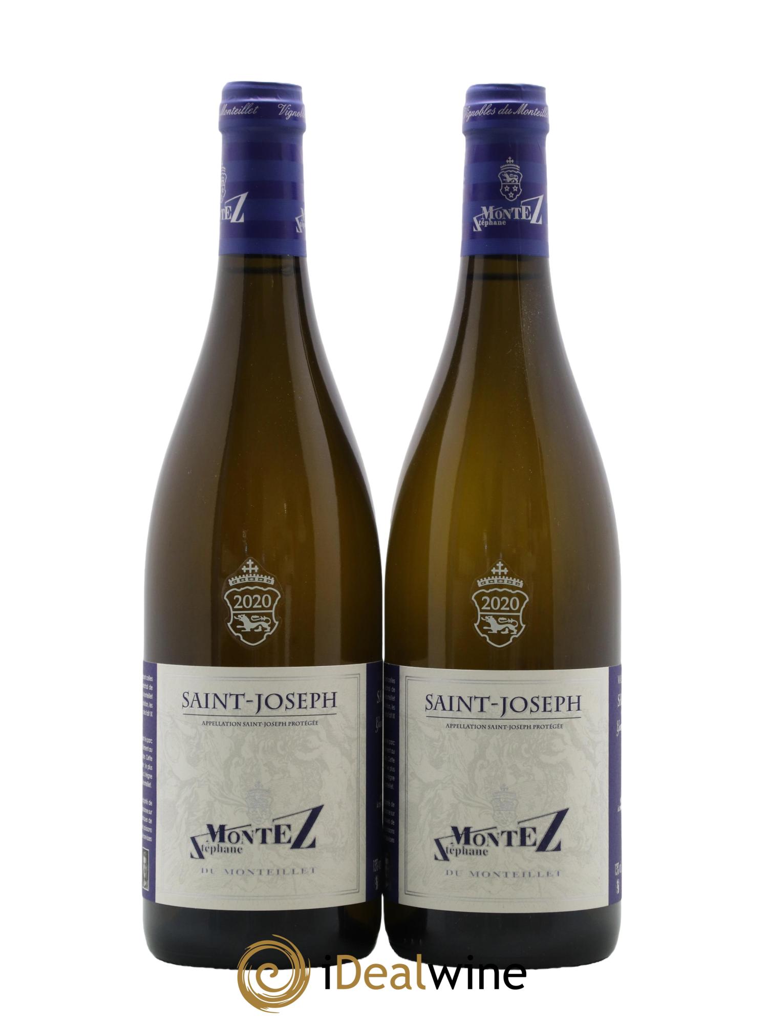 Saint-Joseph Monteillet (Domaine du) - Stéphane Montez 2020 - Lot of 2 bottles - 0