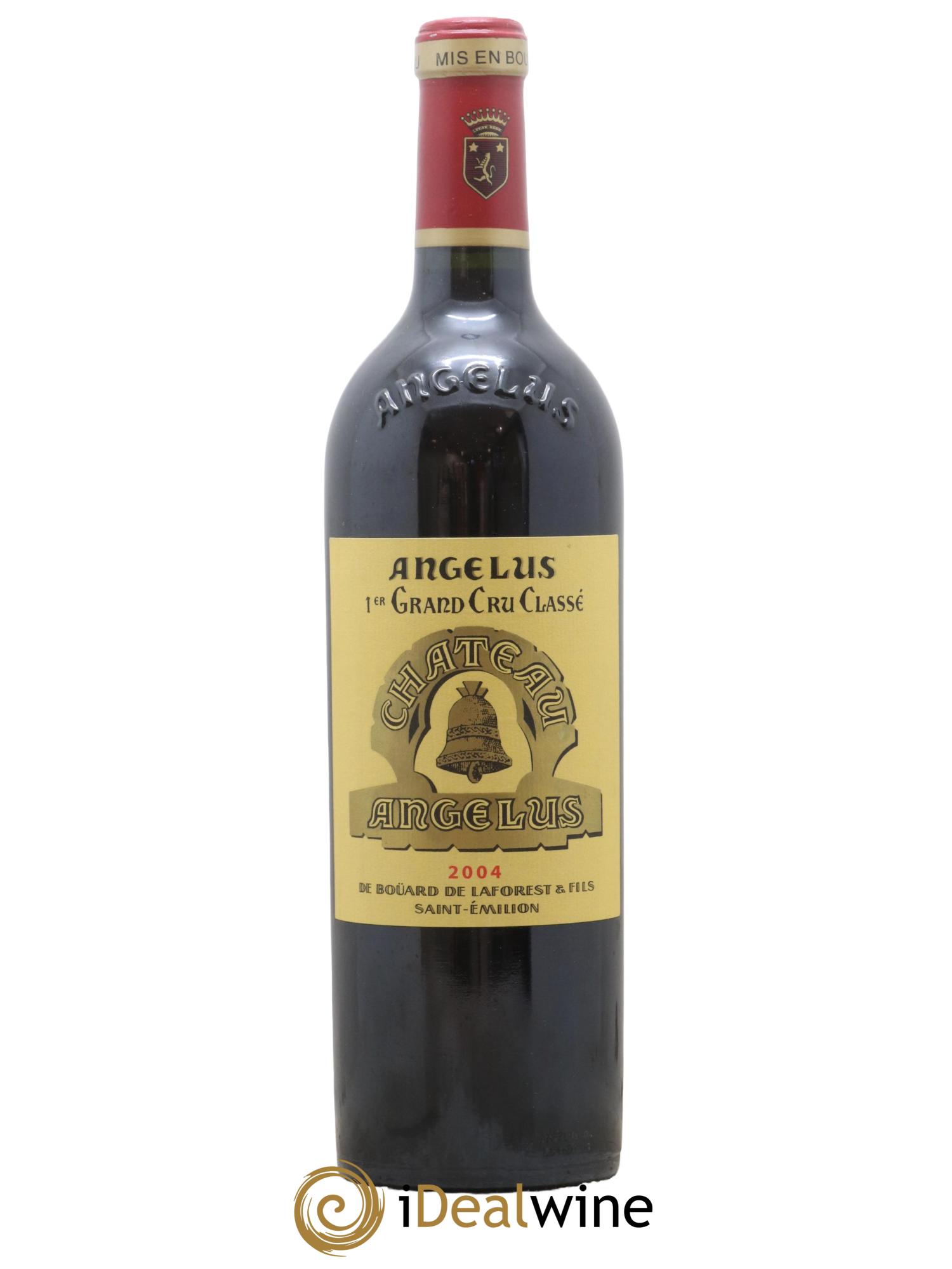 Château Angélus 1er Grand Cru Classé A 2004 - Lot de 1 bouteille - 0