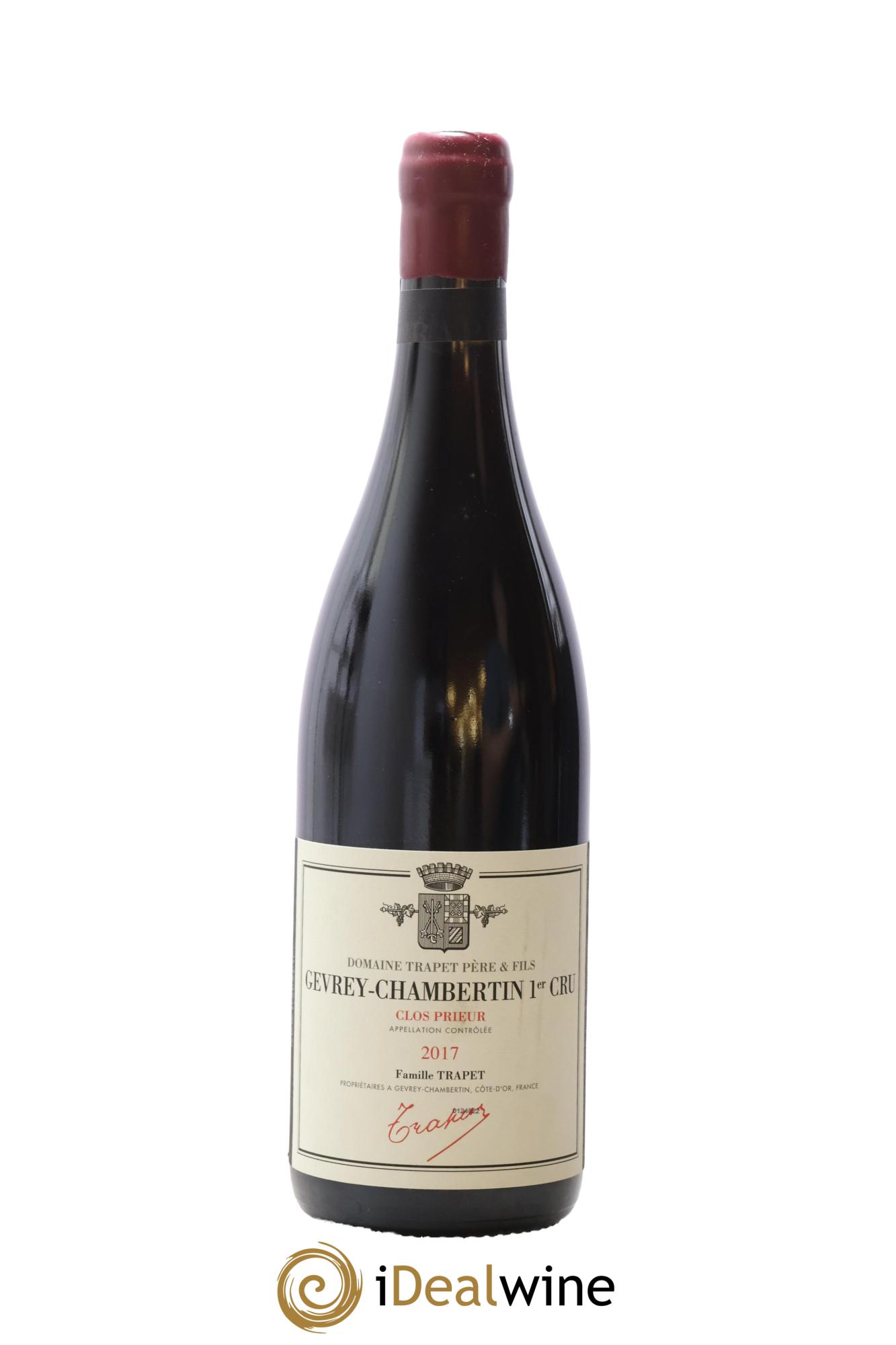 Gevrey-Chambertin 1er Cru Clos Prieur Domaine Trapet 2017 - Lot de 1 bouteille - 0