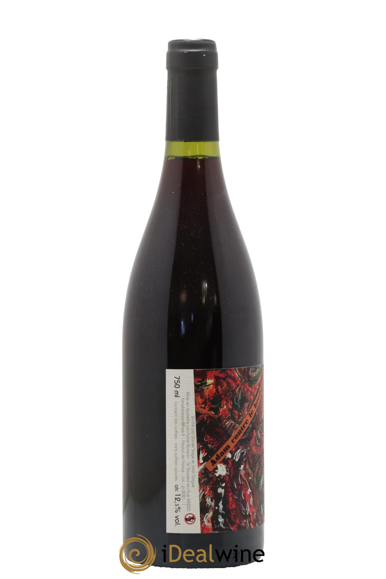 Vin de France Adam Contre le Beefsteak Daniel Sage 2020 - Lot de 1 bouteille - 1
