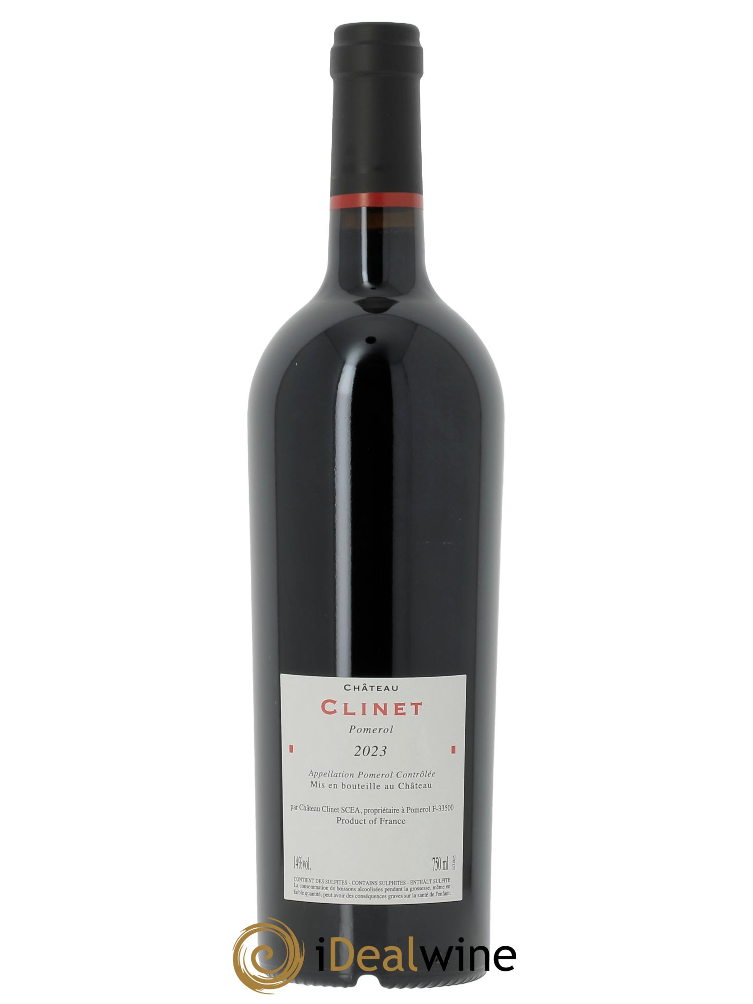Château Clinet (CBO à partir de 3 bts) 2023 - Lot de 1 bouteille - 1