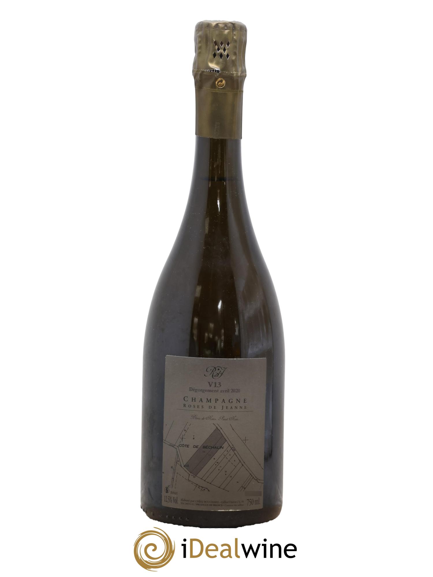Roses de Jeanne Côte de Béchalin Blanc de Noirs Cédric Bouchard 2013 - Lot de 1 bouteille - 1