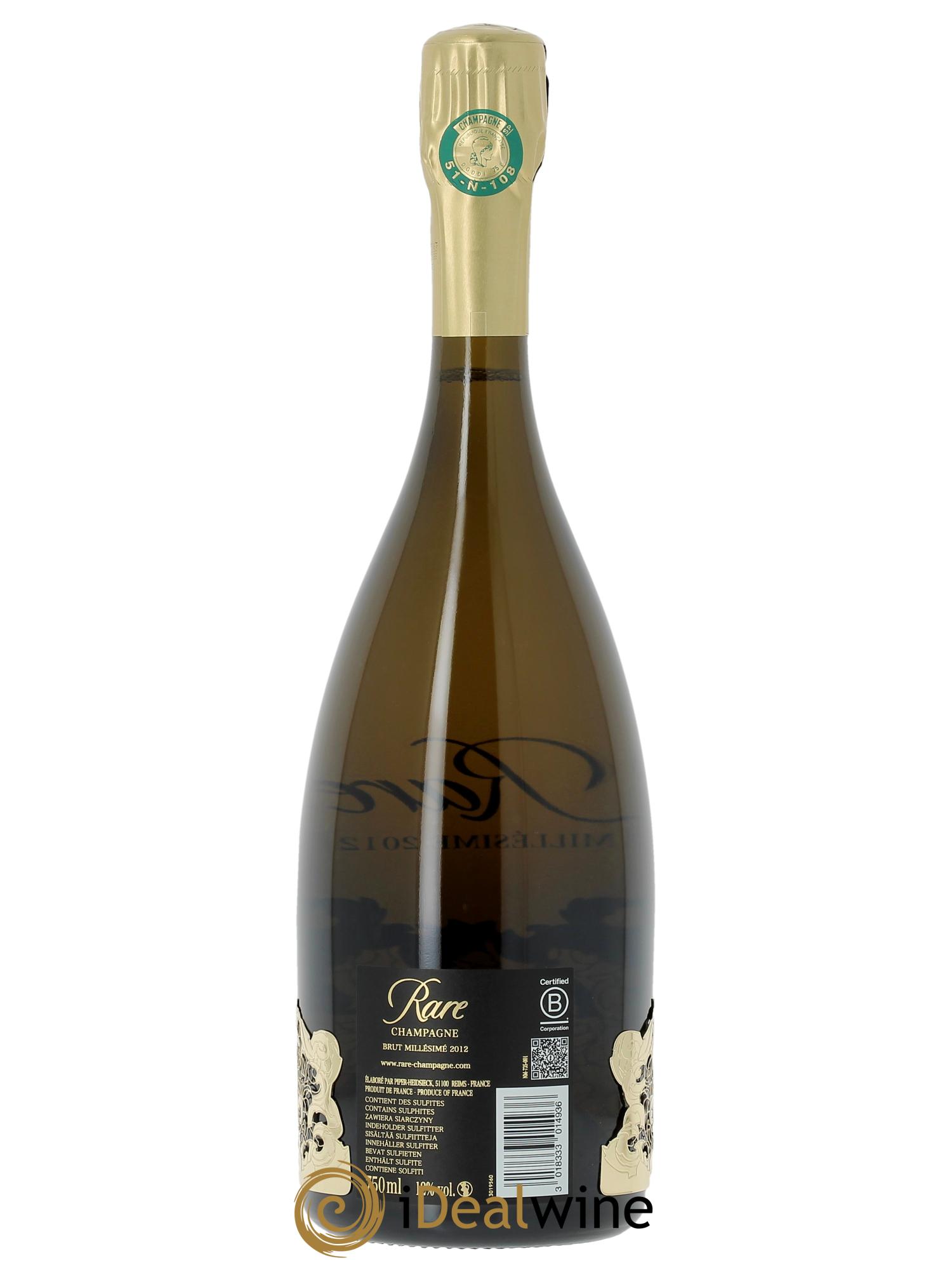 Rare Piper Heidsieck 2012 - Posten von 1 Flasche - 1