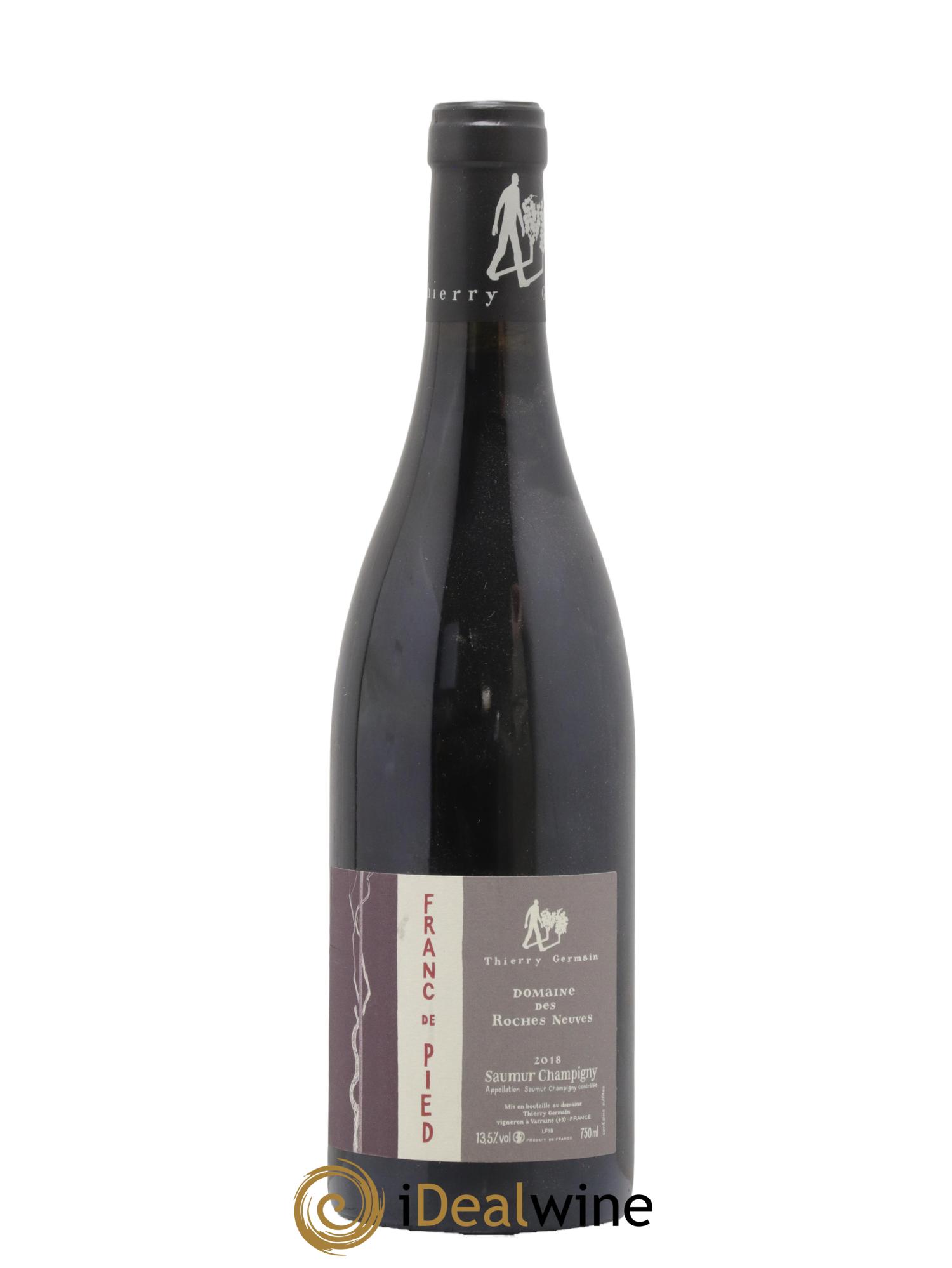 Saumur-Champigny Franc de pied Domaine des Roches Neuves - Thierry Germain 2018 - Lot de 1 bouteille - 0